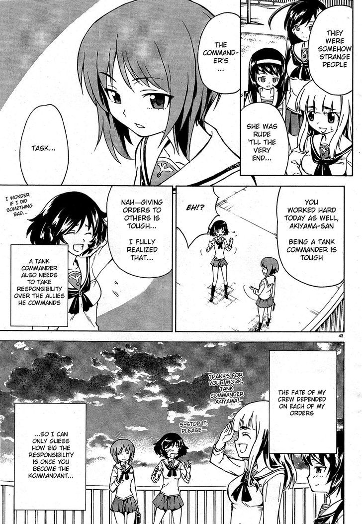 Girls & Panzer Chapter 9 page 43 - Chapter 9