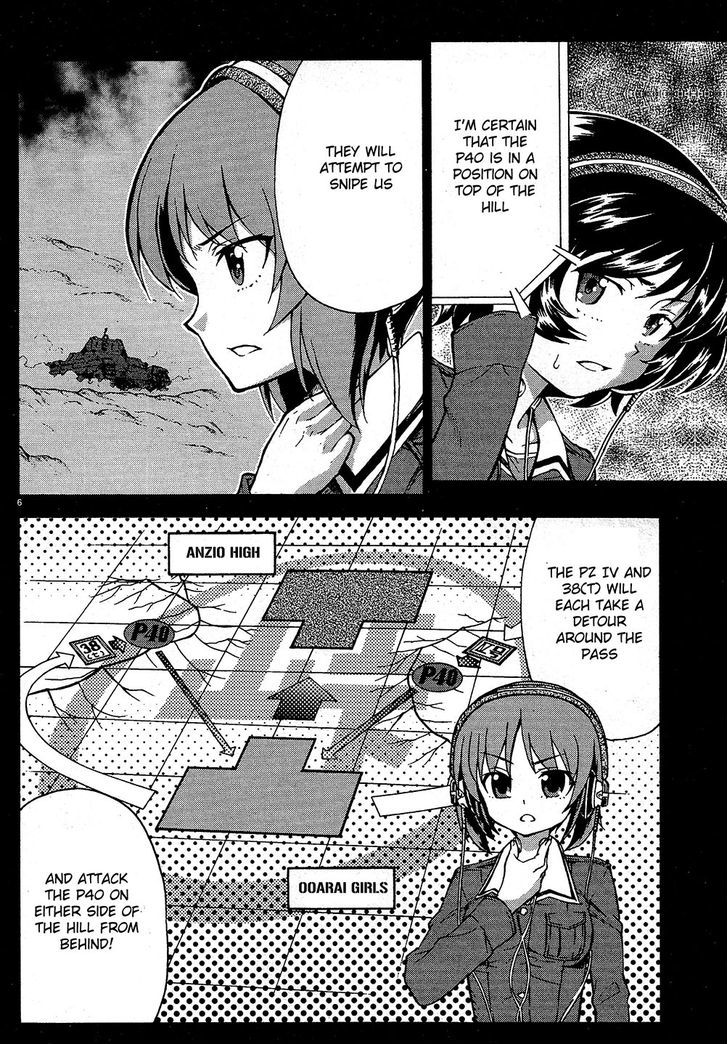 Girls & Panzer Chapter 9 page 6 - Chapter 9