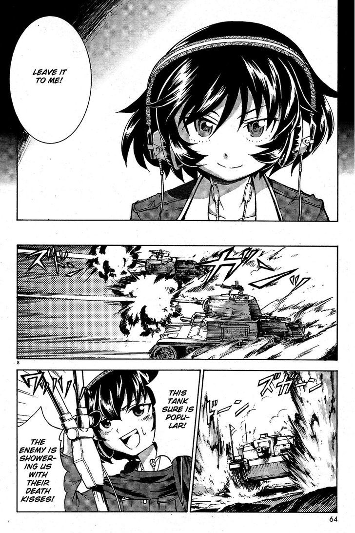 Girls & Panzer Chapter 9 page 8 - Chapter 9