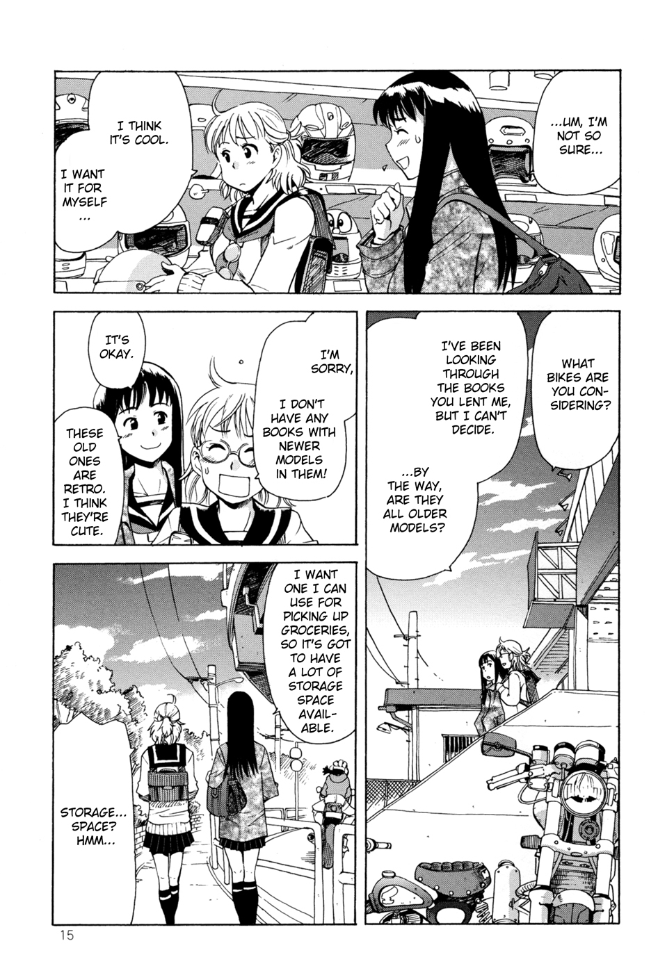 Girl's Ride Chapter 9 page 36 - Chapter 9