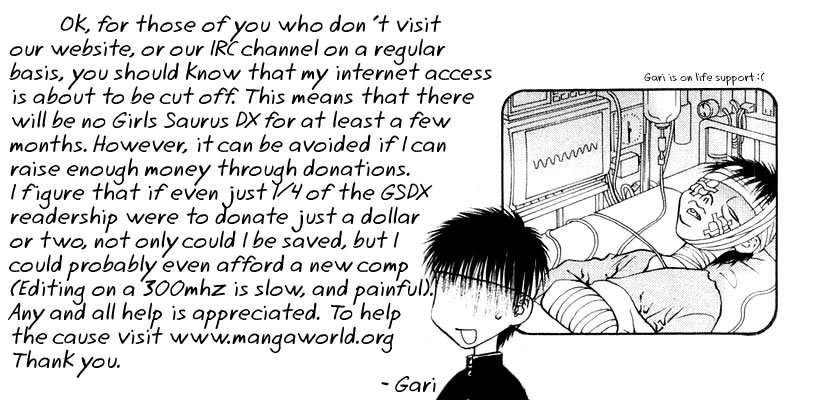 Girls Saurus DX Chapter 13 page 1 - Chapter 13: Angel Saurus