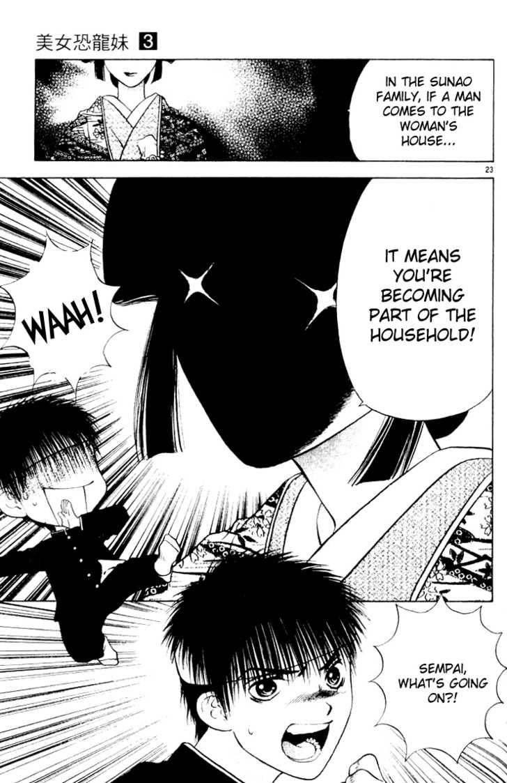 Girls Saurus Chapter 16 page 22 - Chapter 16 : Yamato Girls Saurus
