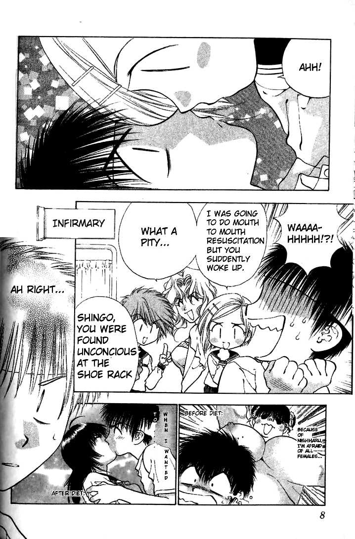 Girls Saurus Chapter 6 page 7 - Chapter 6 : Girls Saurus - Train