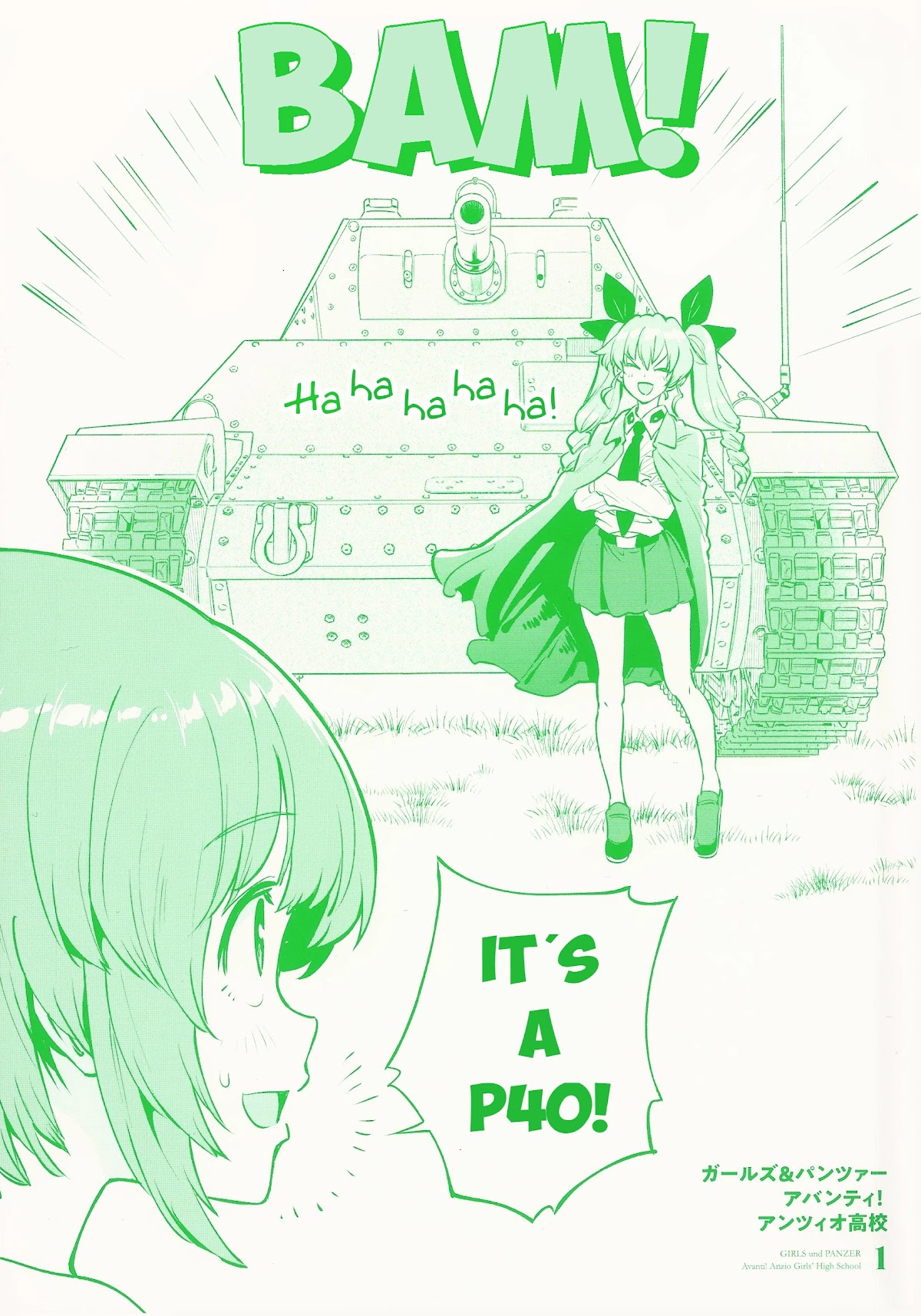 Girls und Panzer: Avanti! Anzio Koukou Chapter 1 page 1 - Chapter 1: Chapter 1 (HQ)