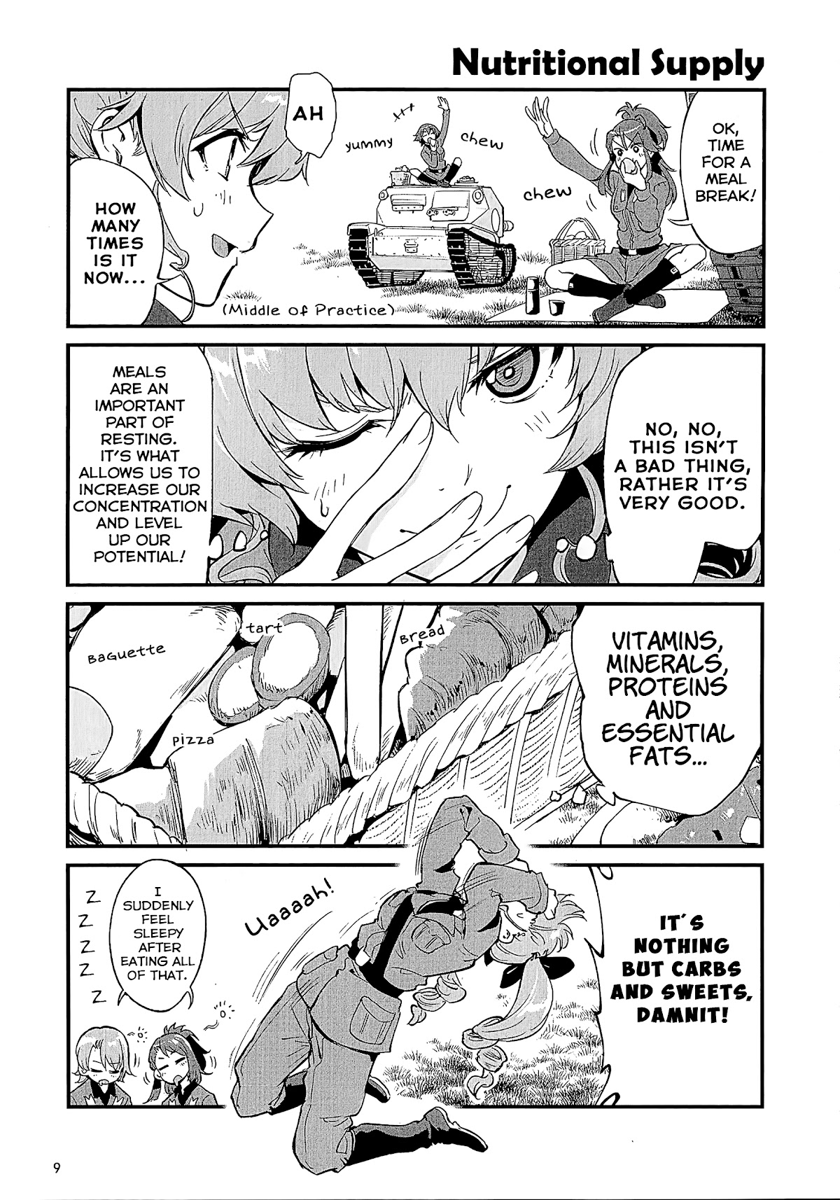 Girls und Panzer: Avanti! Anzio Koukou Chapter 1 page 11 - Chapter 1: Chapter 1 (HQ)