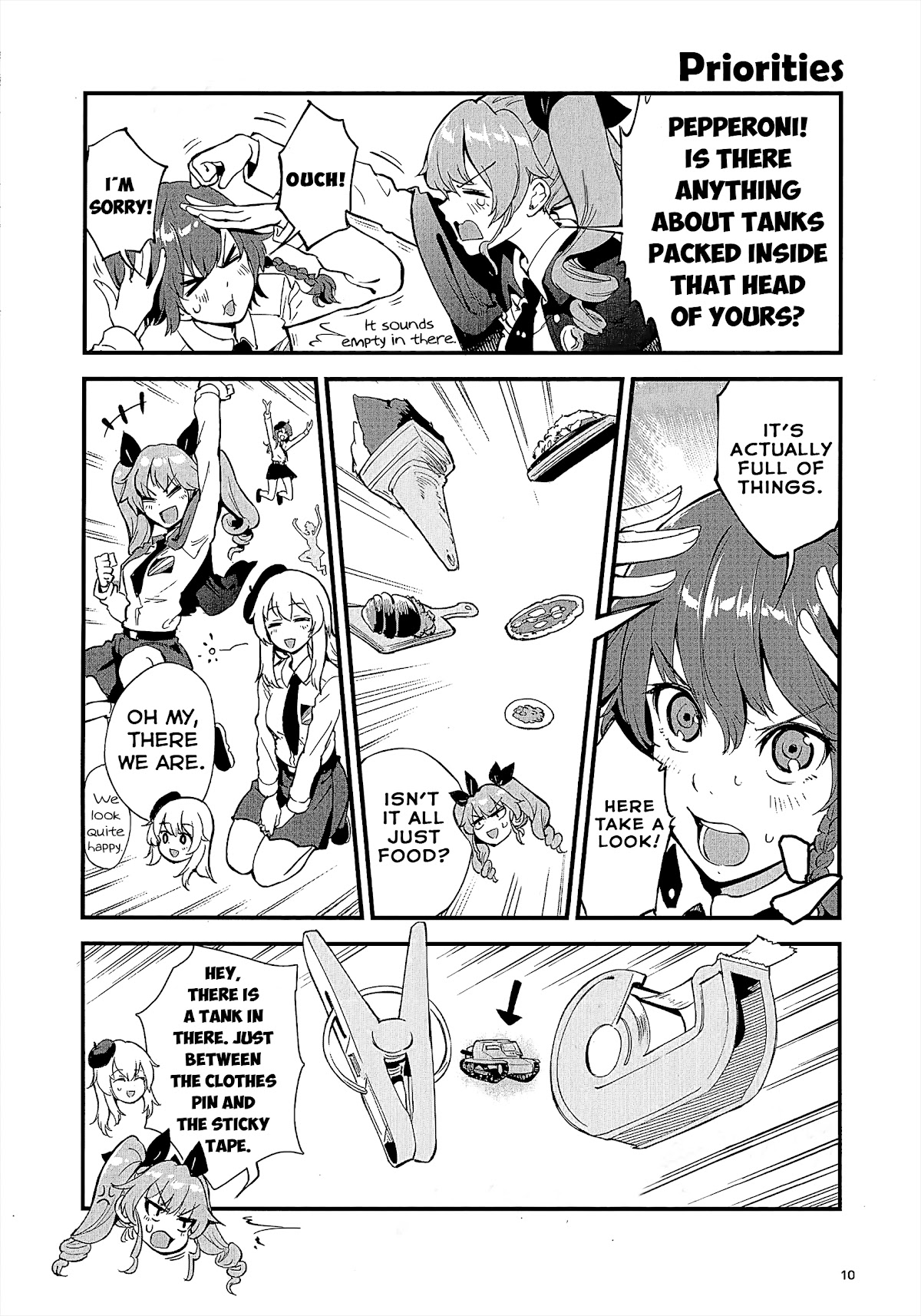 Girls und Panzer: Avanti! Anzio Koukou Chapter 1 page 12 - Chapter 1: Chapter 1 (HQ)