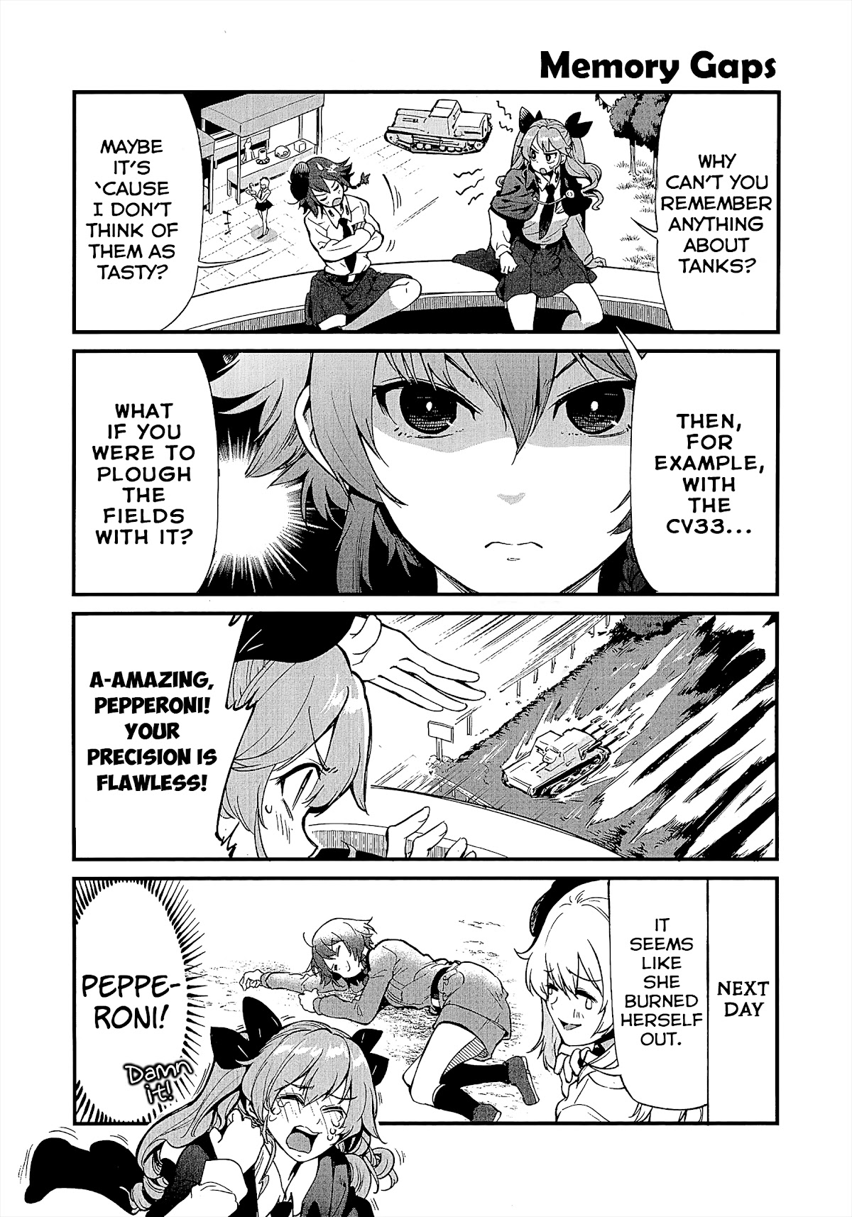 Girls und Panzer: Avanti! Anzio Koukou Chapter 1 page 13 - Chapter 1: Chapter 1 (HQ)