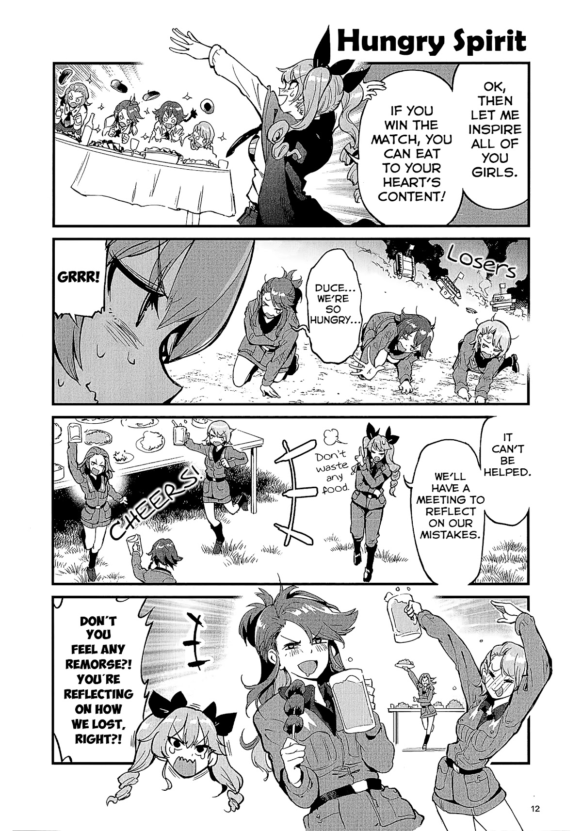 Girls und Panzer: Avanti! Anzio Koukou Chapter 1 page 14 - Chapter 1: Chapter 1 (HQ)