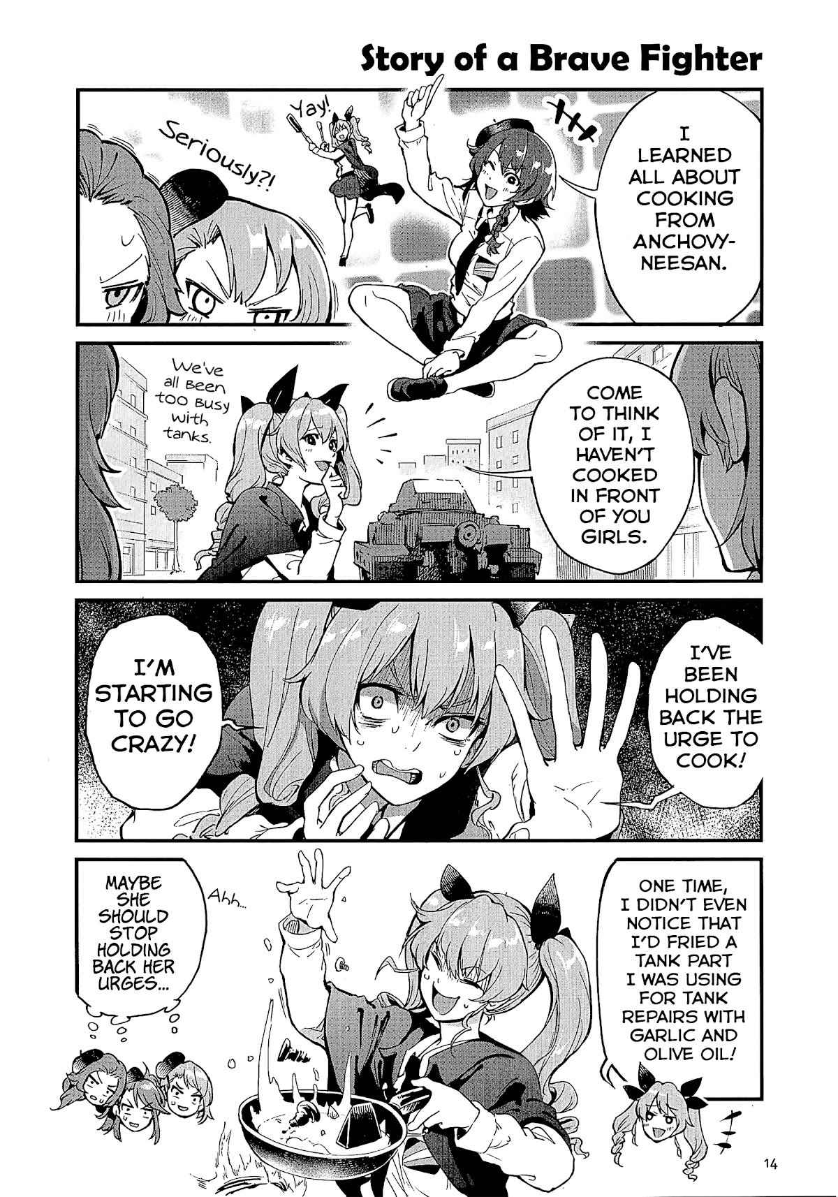 Girls und Panzer: Avanti! Anzio Koukou Chapter 1 page 16 - Chapter 1: Chapter 1 (HQ)