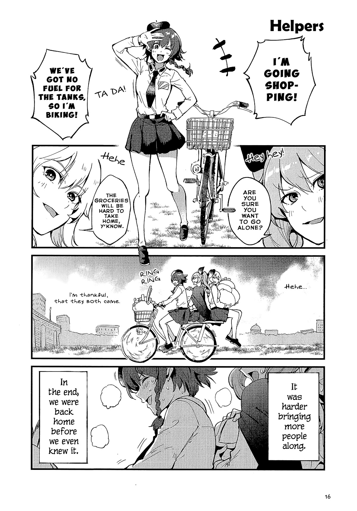 Girls und Panzer: Avanti! Anzio Koukou Chapter 1 page 18 - Chapter 1: Chapter 1 (HQ)