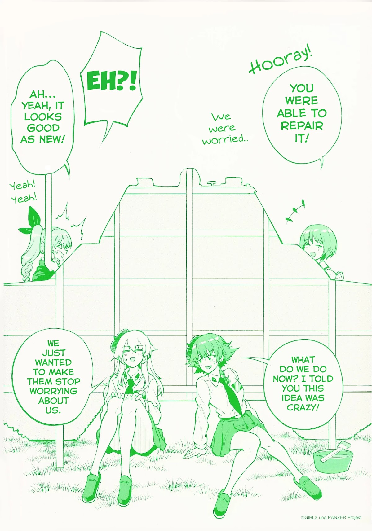 Girls und Panzer: Avanti! Anzio Koukou Chapter 1 page 2 - Chapter 1: Chapter 1 (HQ)