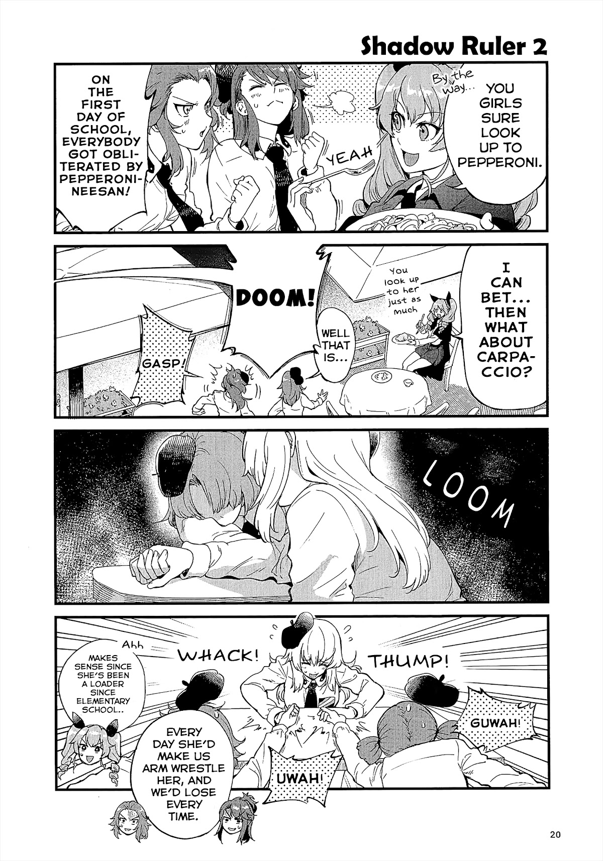 Girls und Panzer: Avanti! Anzio Koukou Chapter 1 page 22 - Chapter 1: Chapter 1 (HQ)