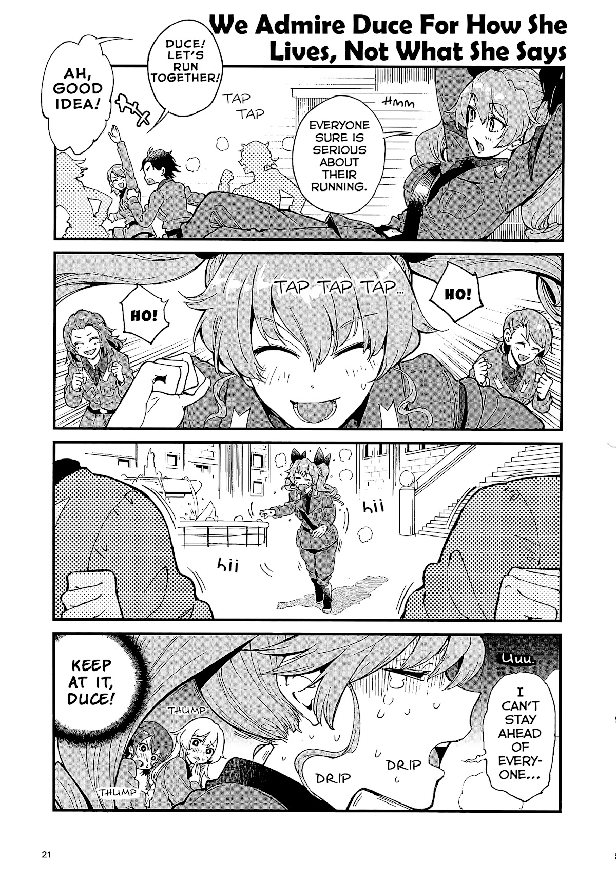 Girls und Panzer: Avanti! Anzio Koukou Chapter 1 page 23 - Chapter 1: Chapter 1 (HQ)