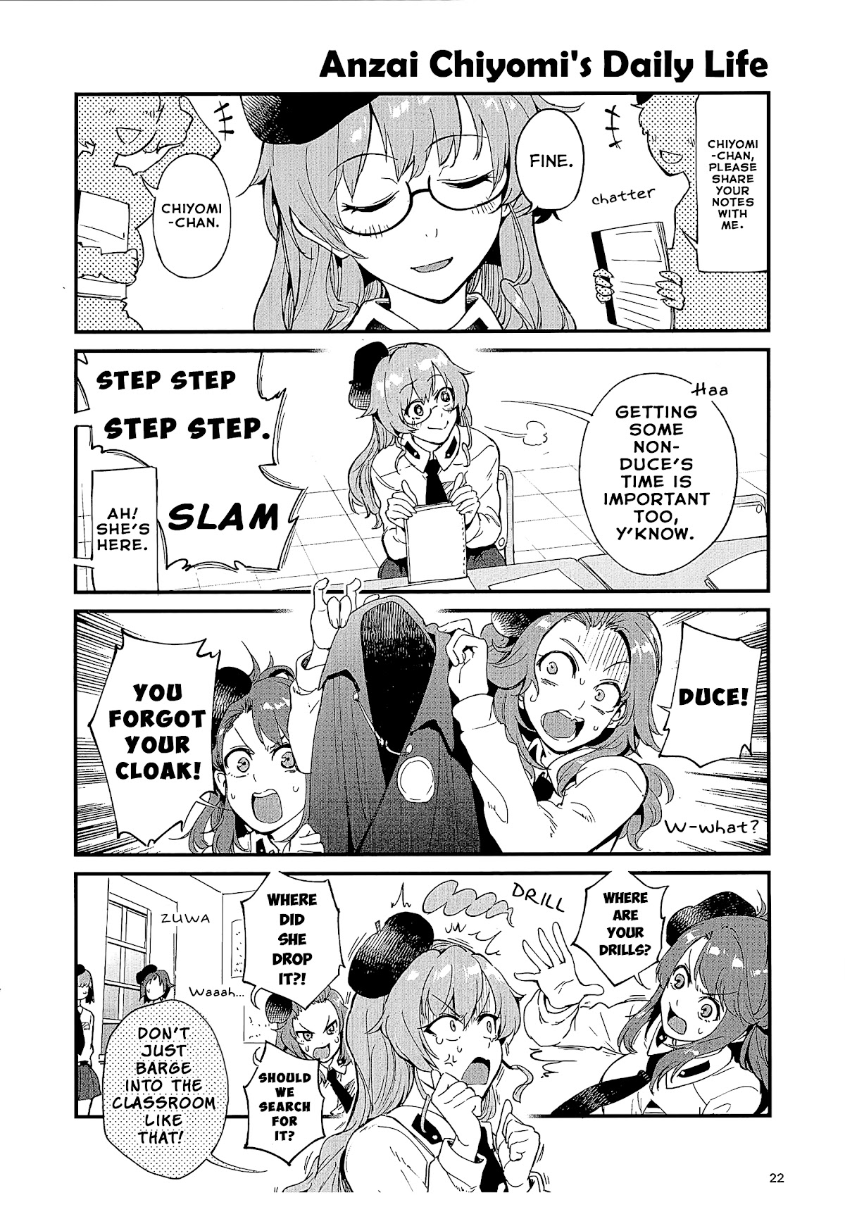 Girls und Panzer: Avanti! Anzio Koukou Chapter 1 page 24 - Chapter 1: Chapter 1 (HQ)