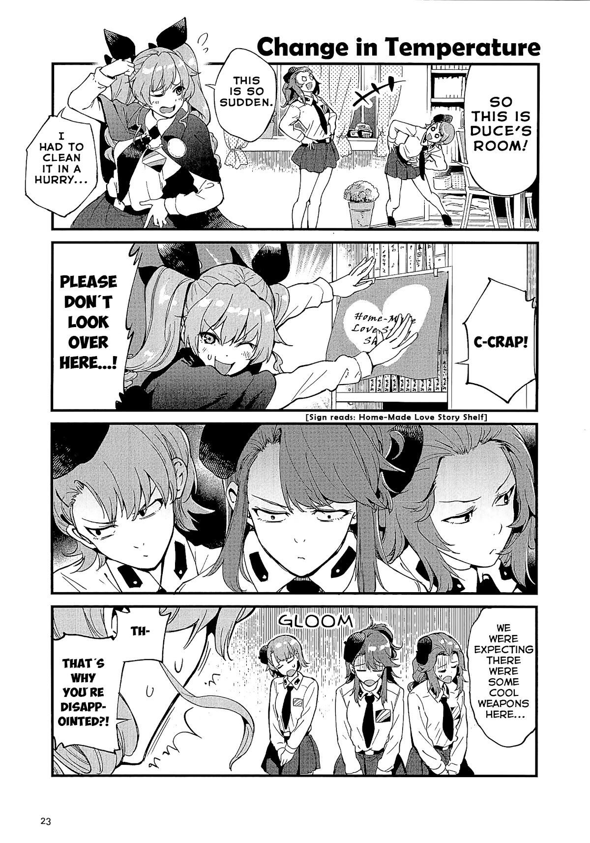 Girls und Panzer: Avanti! Anzio Koukou Chapter 1 page 25 - Chapter 1: Chapter 1 (HQ)