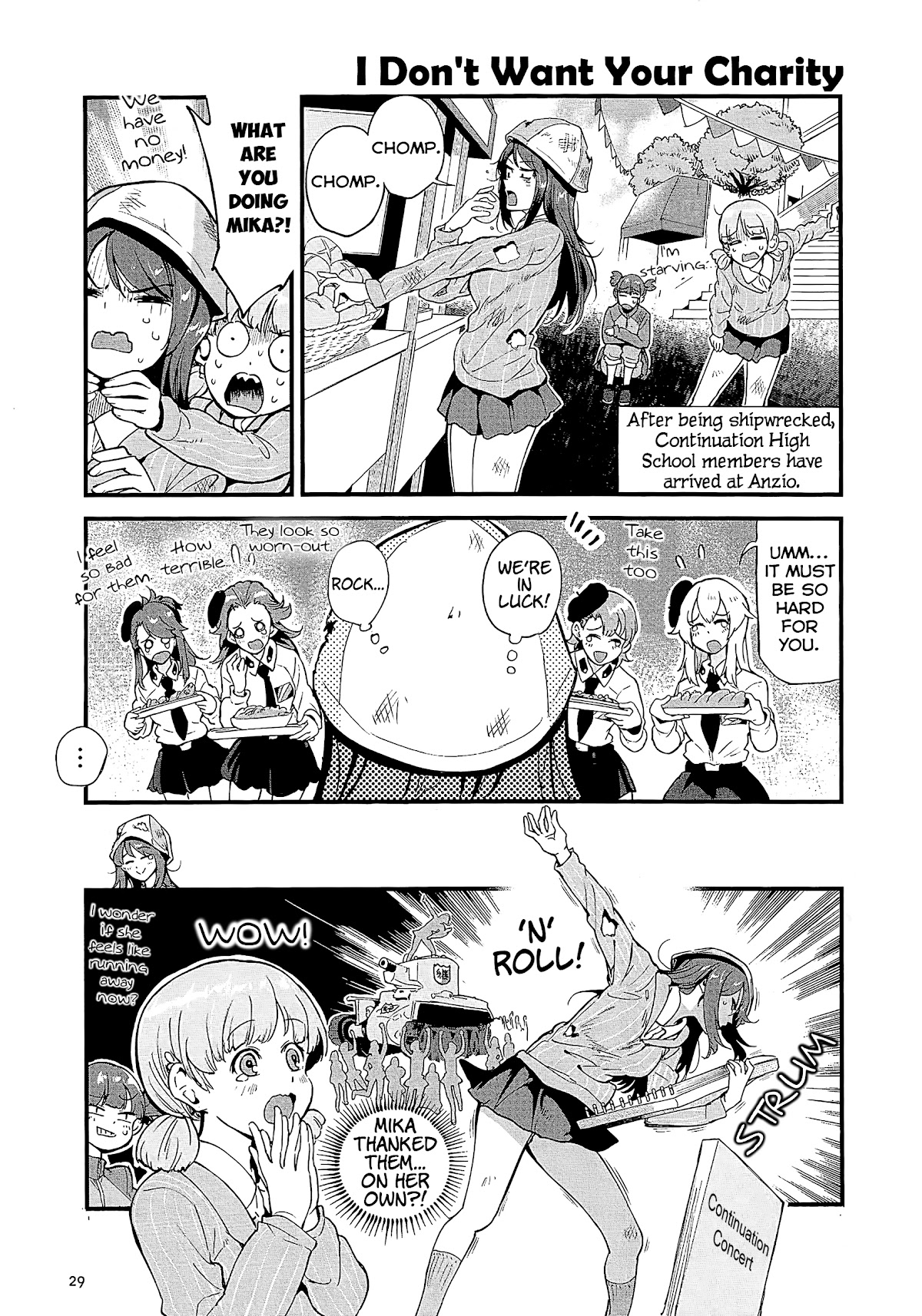Girls und Panzer: Avanti! Anzio Koukou Chapter 1 page 31 - Chapter 1: Chapter 1 (HQ)