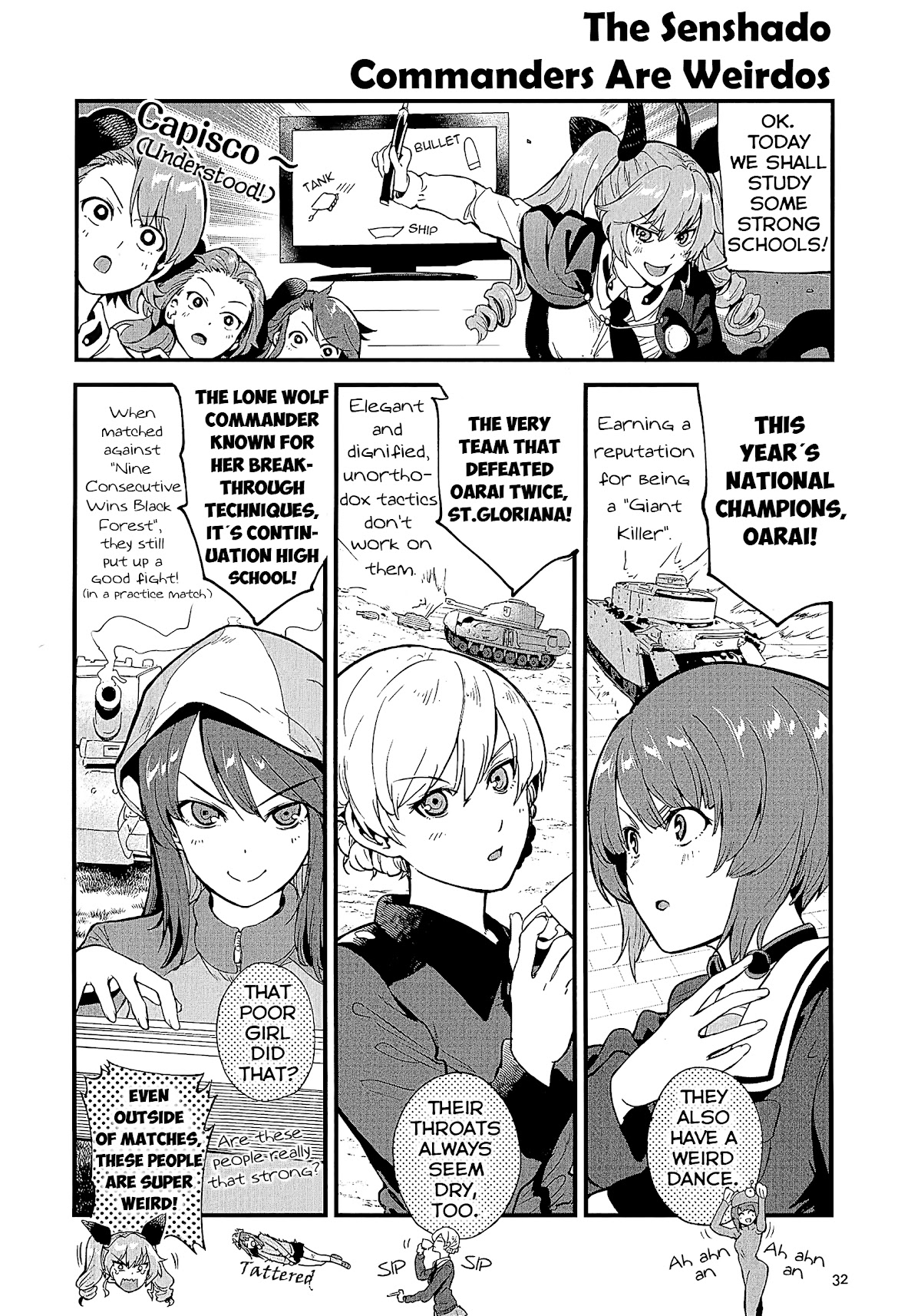 Girls und Panzer: Avanti! Anzio Koukou Chapter 1 page 34 - Chapter 1: Chapter 1 (HQ)