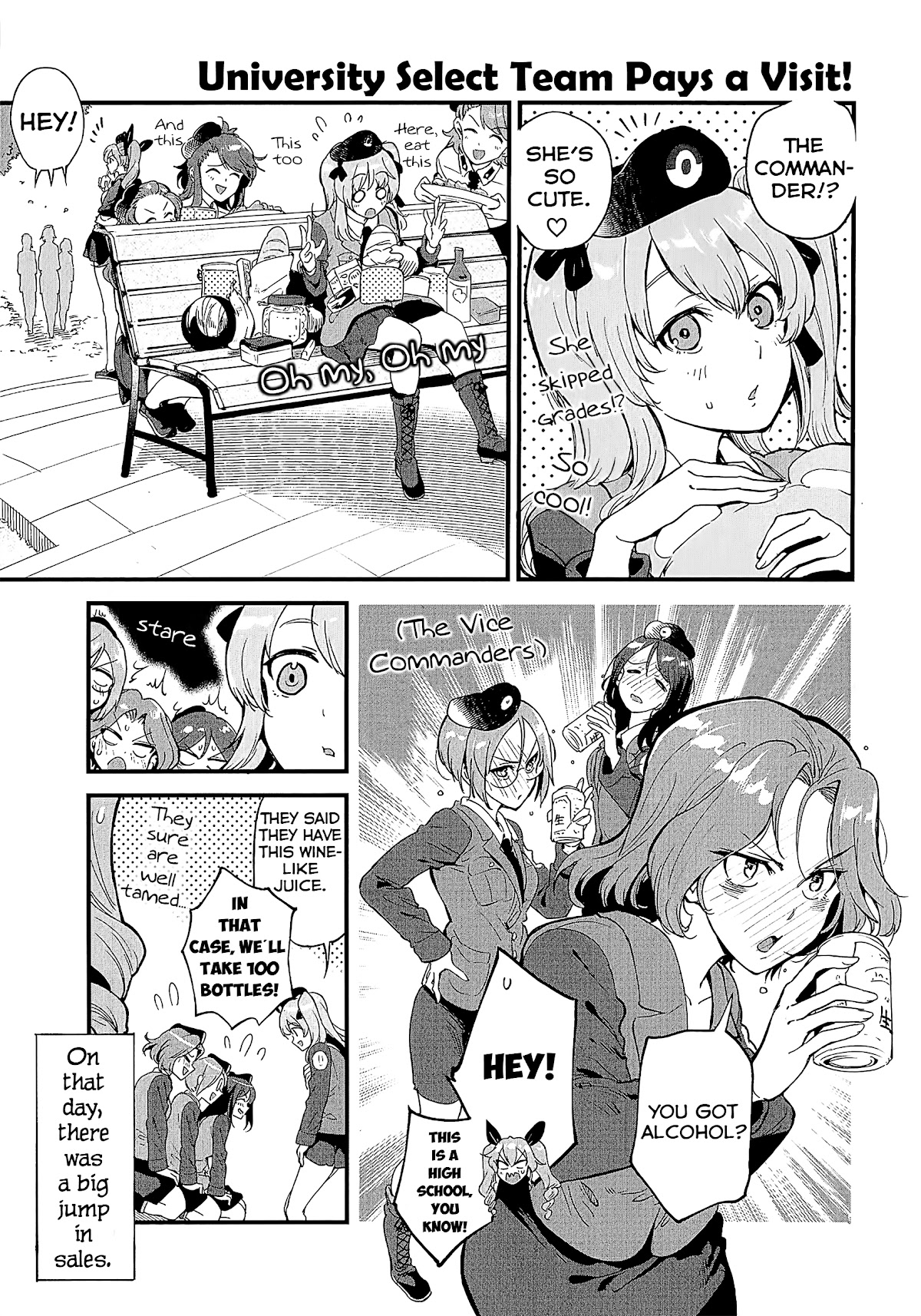 Girls und Panzer: Avanti! Anzio Koukou Chapter 1 page 35 - Chapter 1: Chapter 1 (HQ)