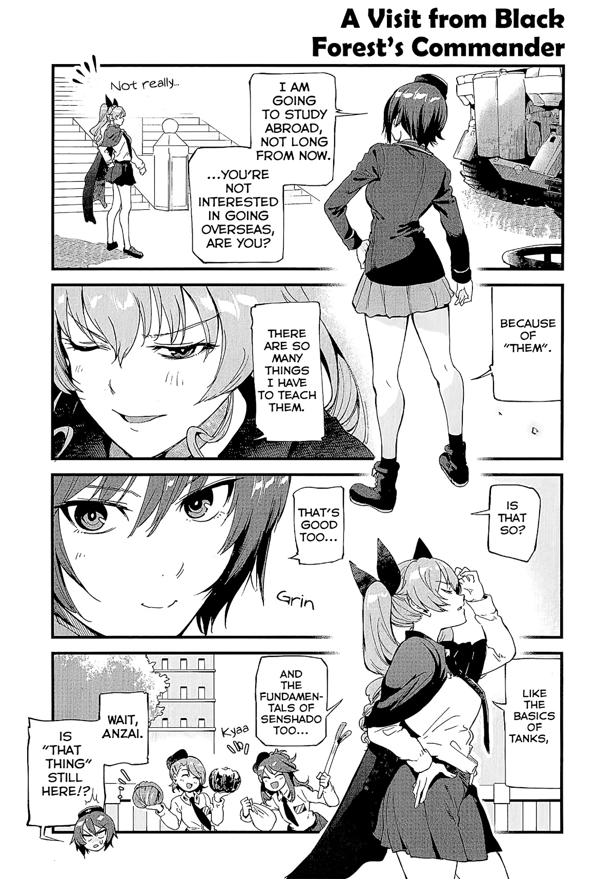 Girls und Panzer: Avanti! Anzio Koukou Chapter 1 page 37 - Chapter 1: Chapter 1 (HQ)