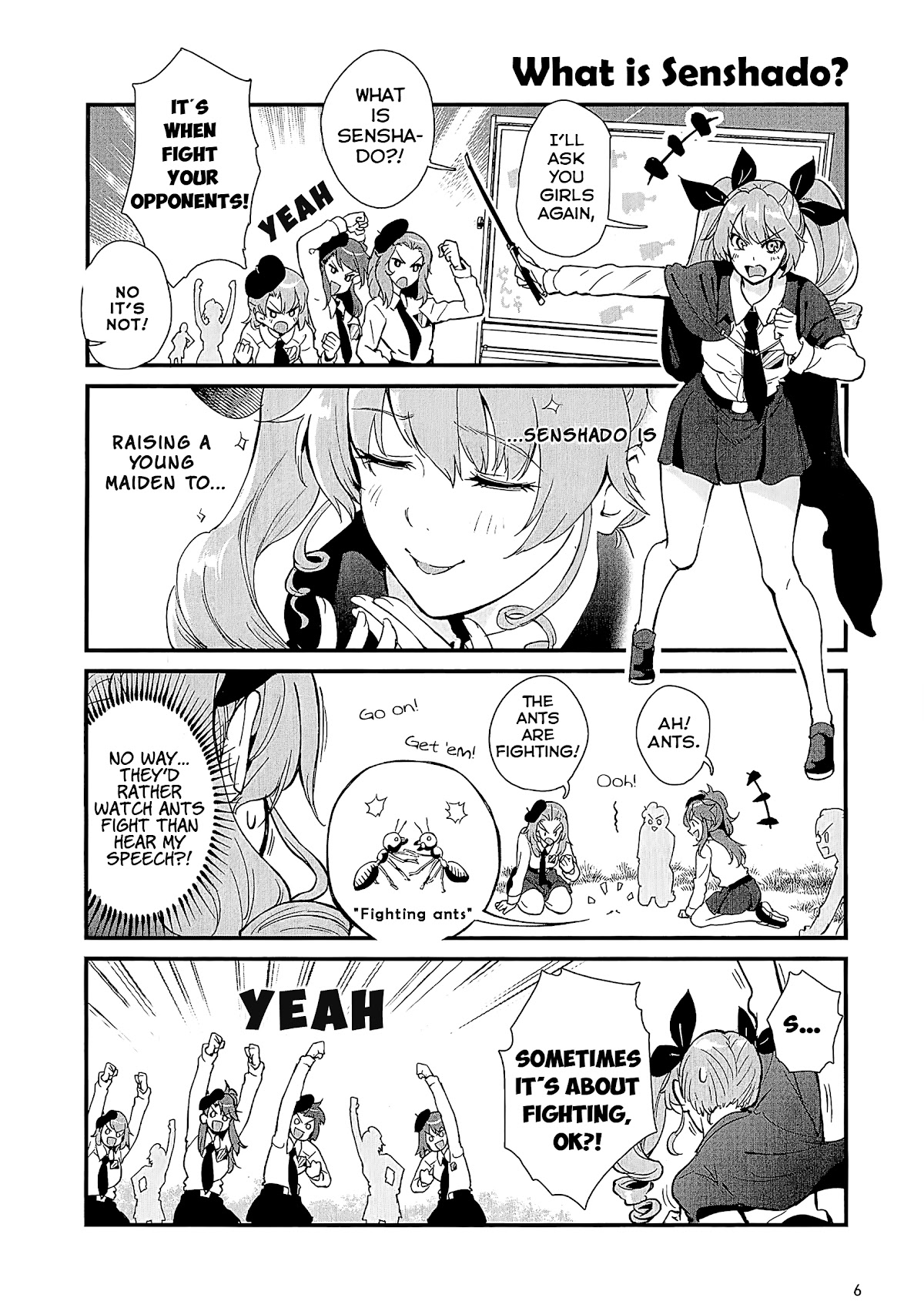 Girls und Panzer: Avanti! Anzio Koukou Chapter 1 page 8 - Chapter 1: Chapter 1 (HQ)