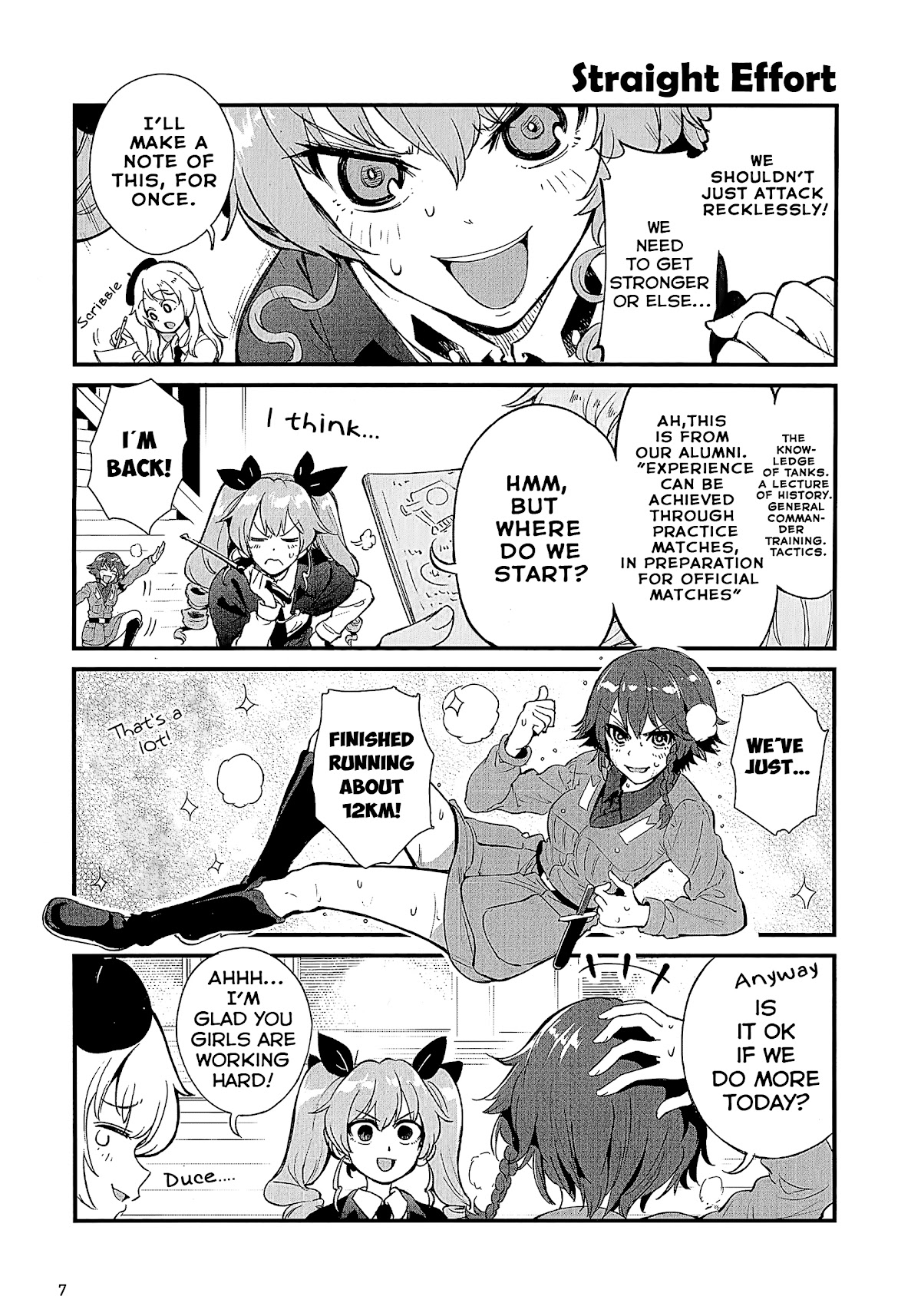 Girls und Panzer: Avanti! Anzio Koukou Chapter 1 page 9 - Chapter 1: Chapter 1 (HQ)