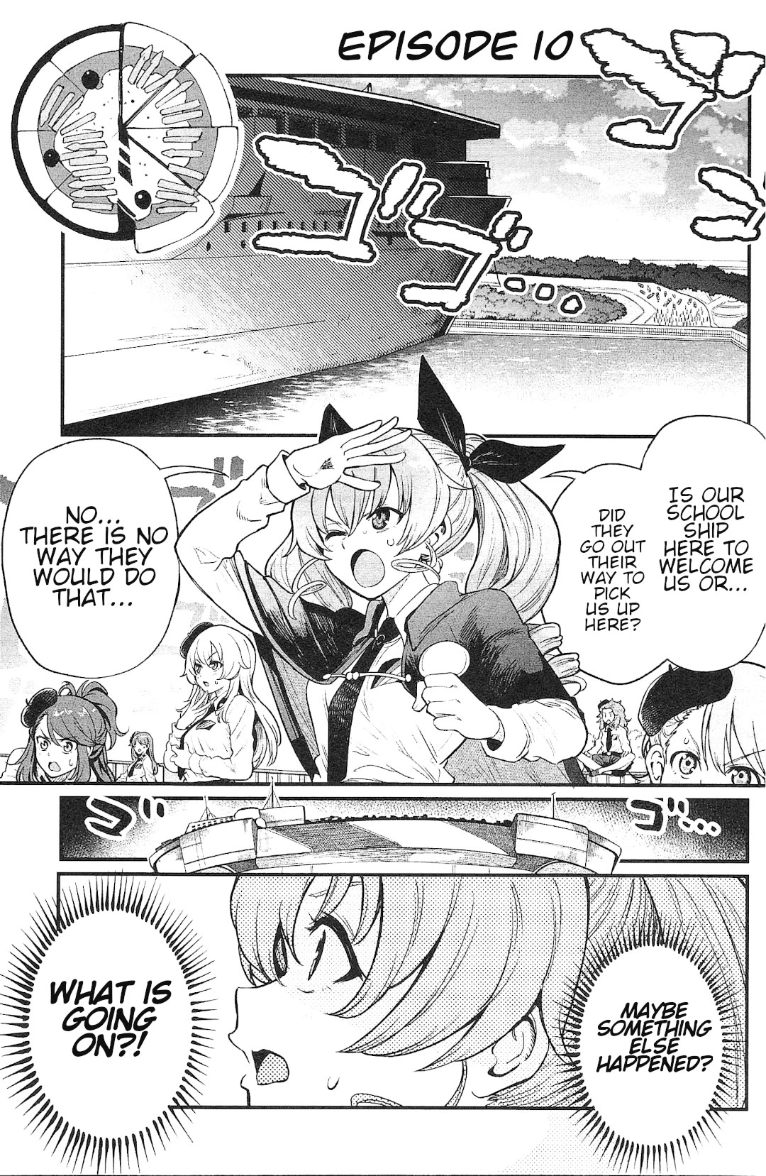 Girls und Panzer: Avanti! Anzio Koukou Chapter 10 page 1 - Chapter 10: Chapter 10