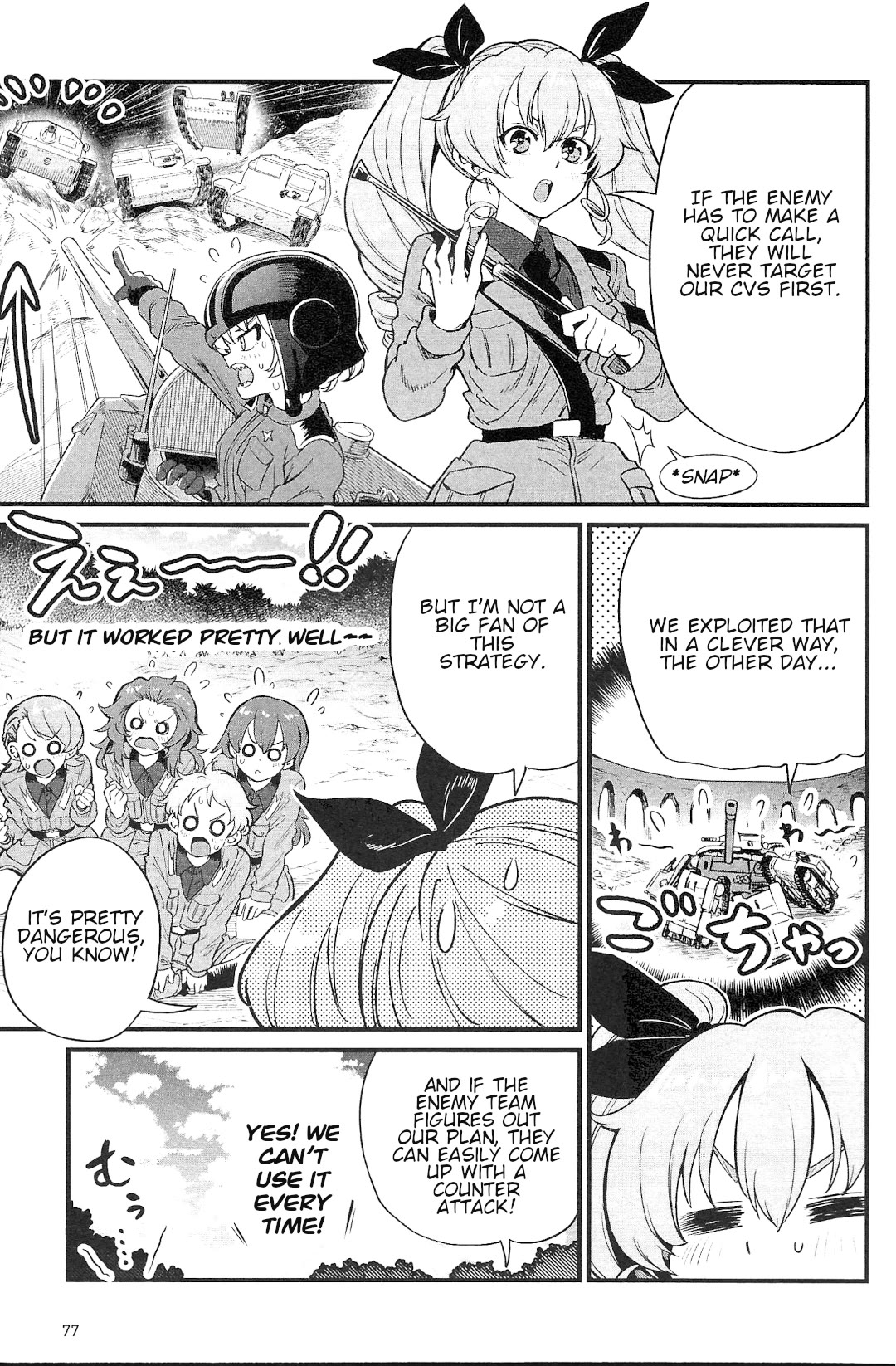 Girls und Panzer: Avanti! Anzio Koukou Chapter 11 page 3 - Chapter 11: Chapter 11