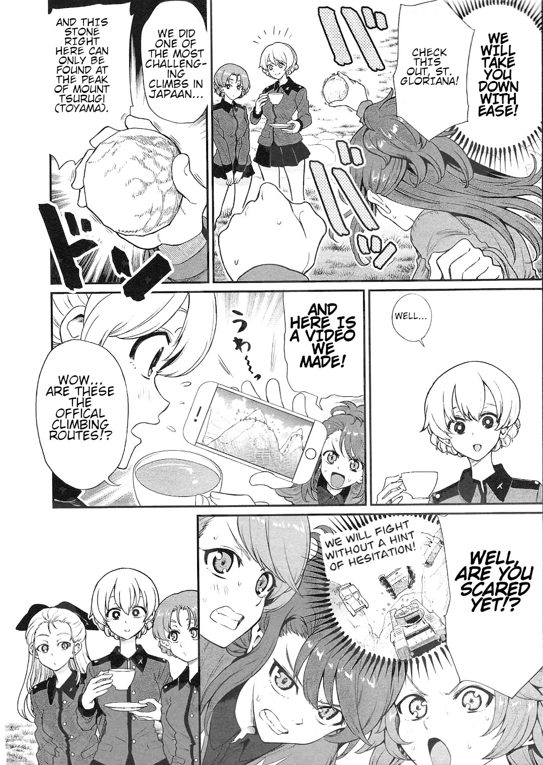 Girls und Panzer: Avanti! Anzio Koukou Chapter 12 page 14 - Chapter 12: Chapter 12