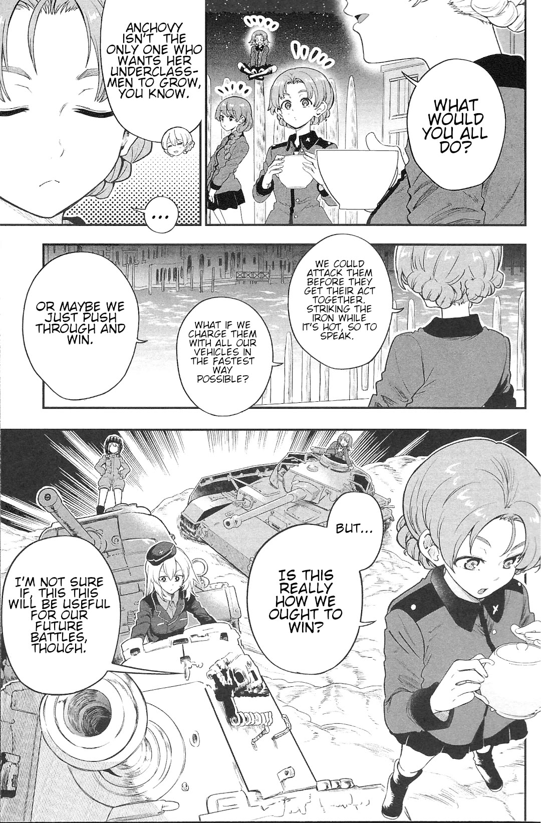 Girls und Panzer: Avanti! Anzio Koukou Chapter 12 page 19 - Chapter 12: Chapter 12