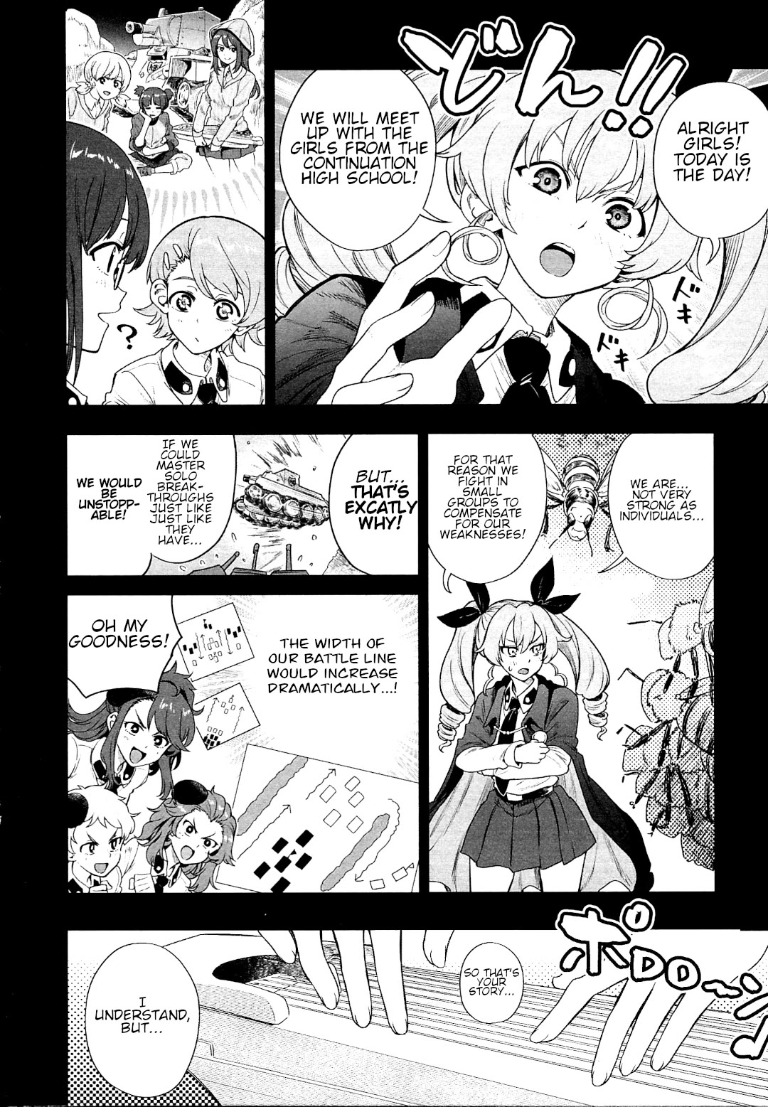 Girls und Panzer: Avanti! Anzio Koukou Chapter 12 page 6 - Chapter 12: Chapter 12