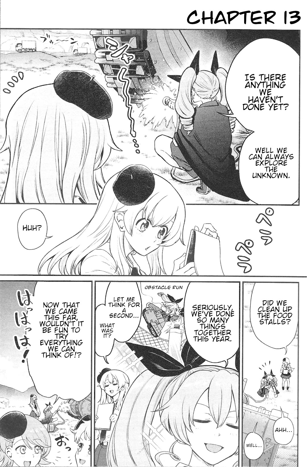Girls und Panzer: Avanti! Anzio Koukou Chapter 13 page 1 - Chapter 13