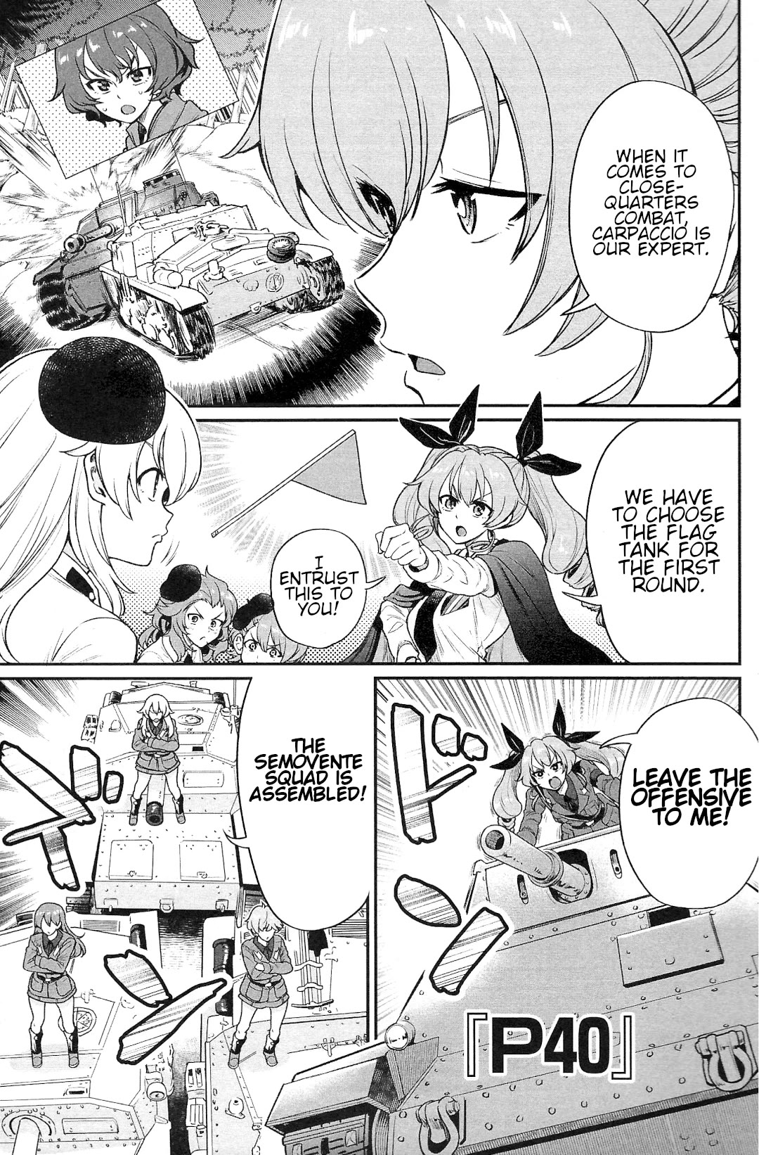 Girls und Panzer: Avanti! Anzio Koukou Chapter 13 page 15 - Chapter 13