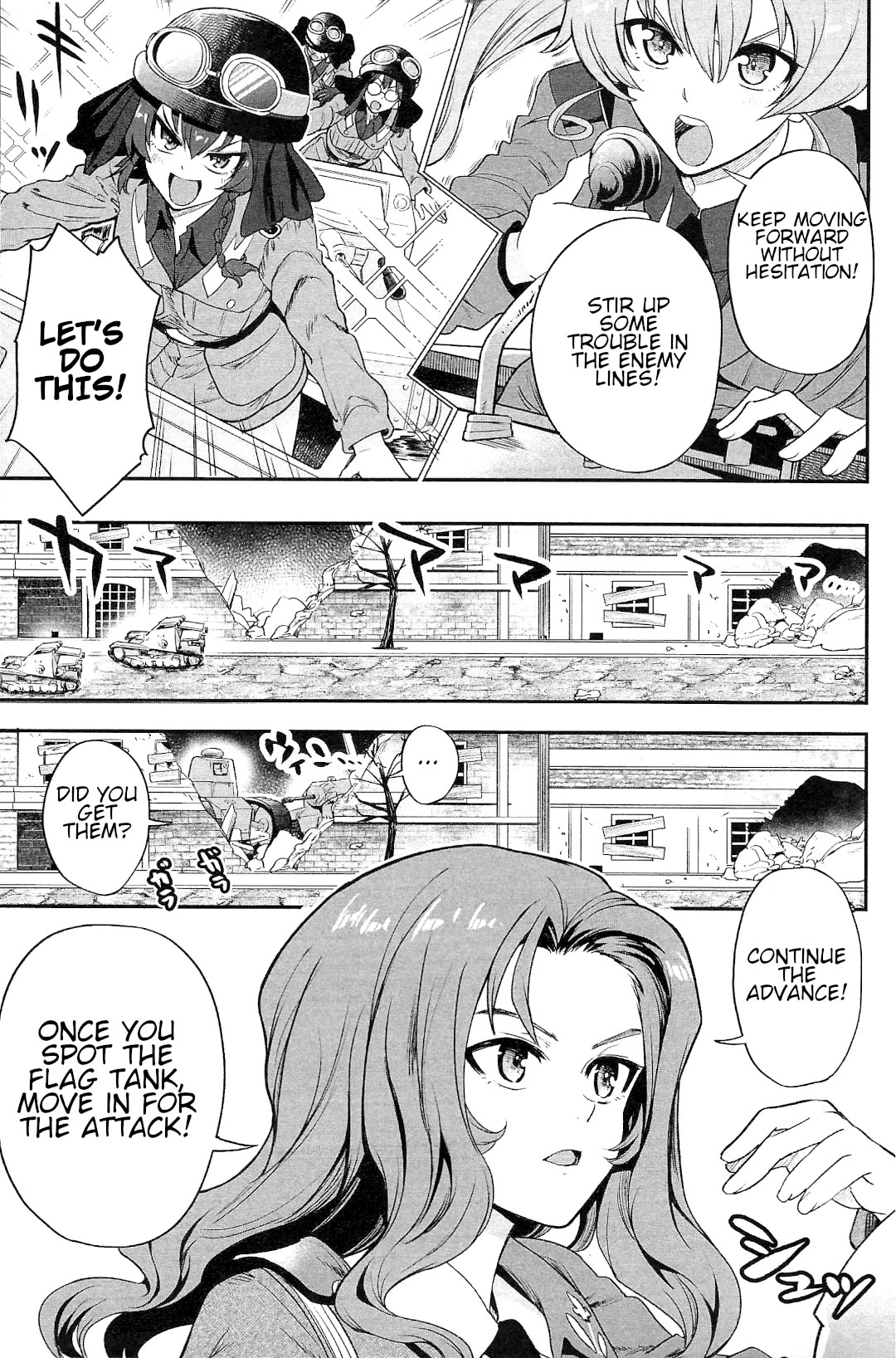 Girls und Panzer: Avanti! Anzio Koukou Chapter 13 page 19 - Chapter 13