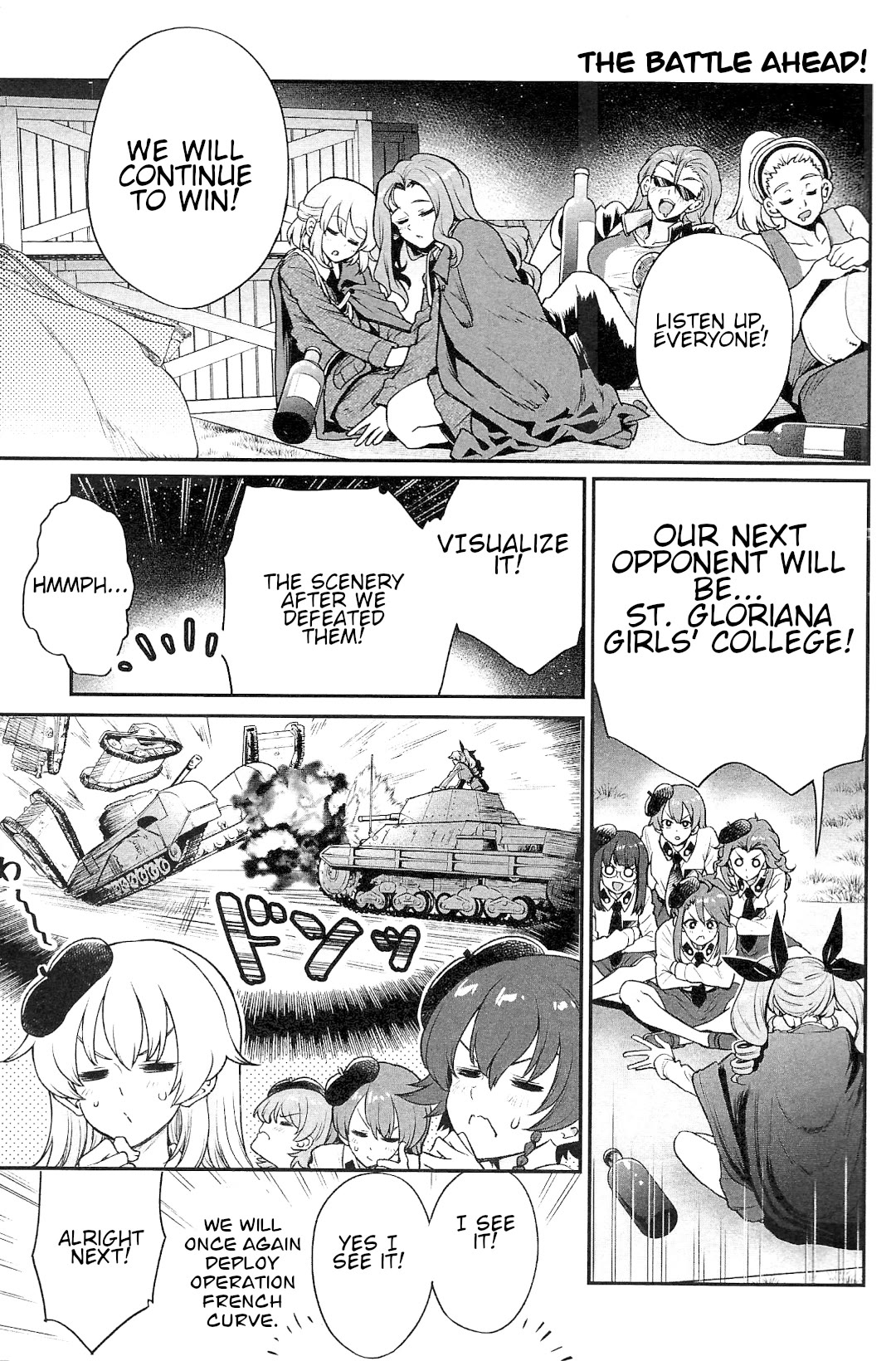 Girls und Panzer: Avanti! Anzio Koukou Chapter 13 page 37 - Chapter 13