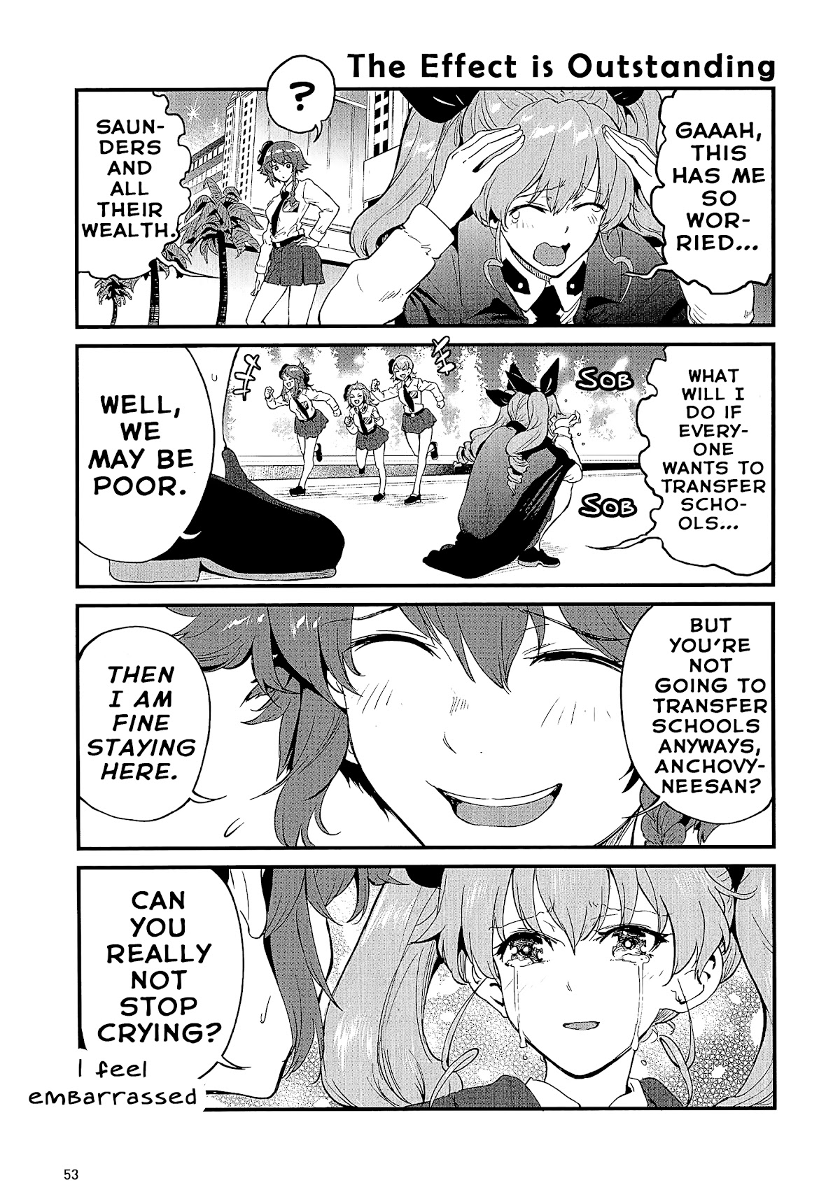 Girls und Panzer: Avanti! Anzio Koukou Chapter 2 page 13 - Chapter 2: Chapter 2 (HQ)