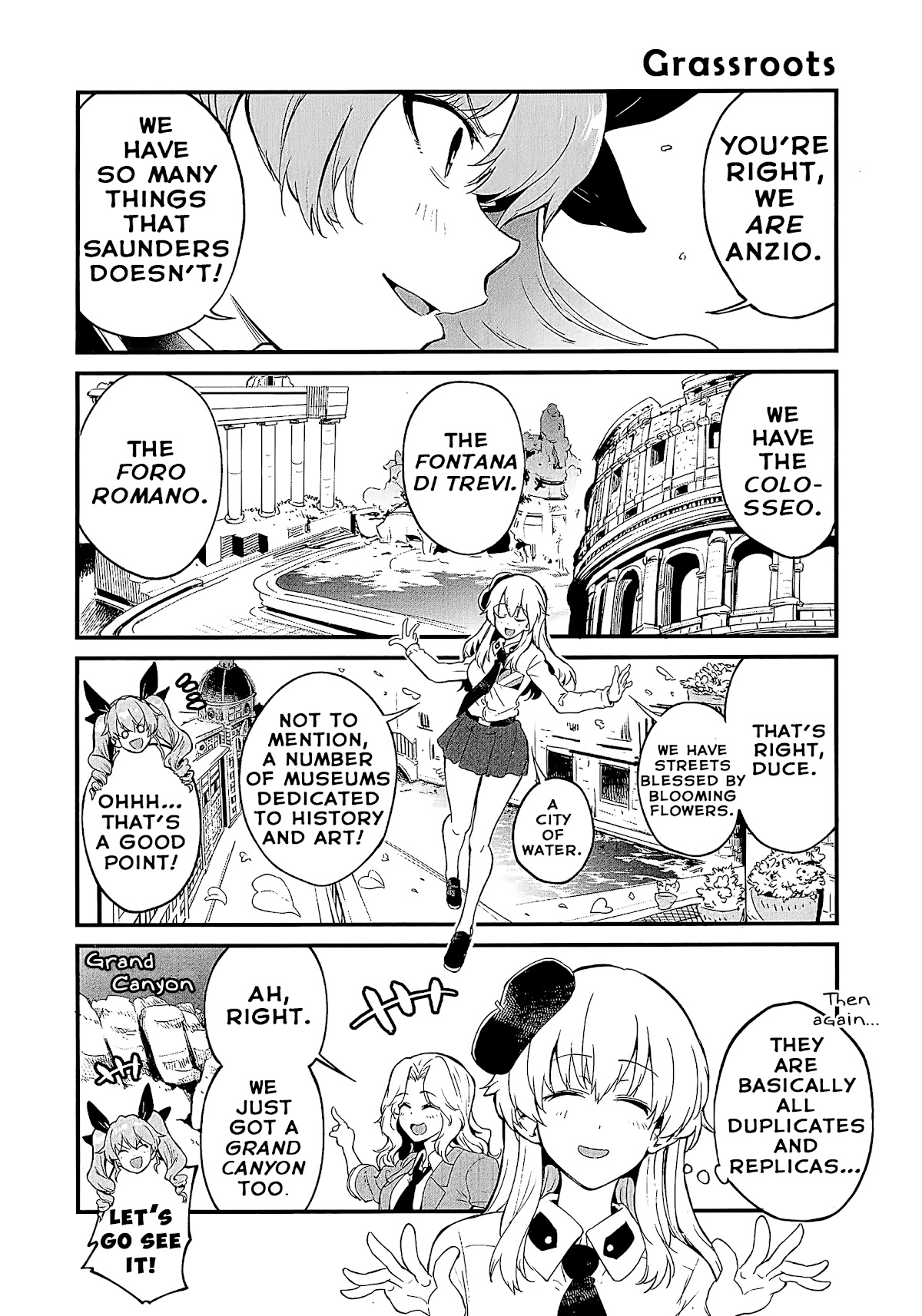 Girls und Panzer: Avanti! Anzio Koukou Chapter 2 page 14 - Chapter 2: Chapter 2 (HQ)