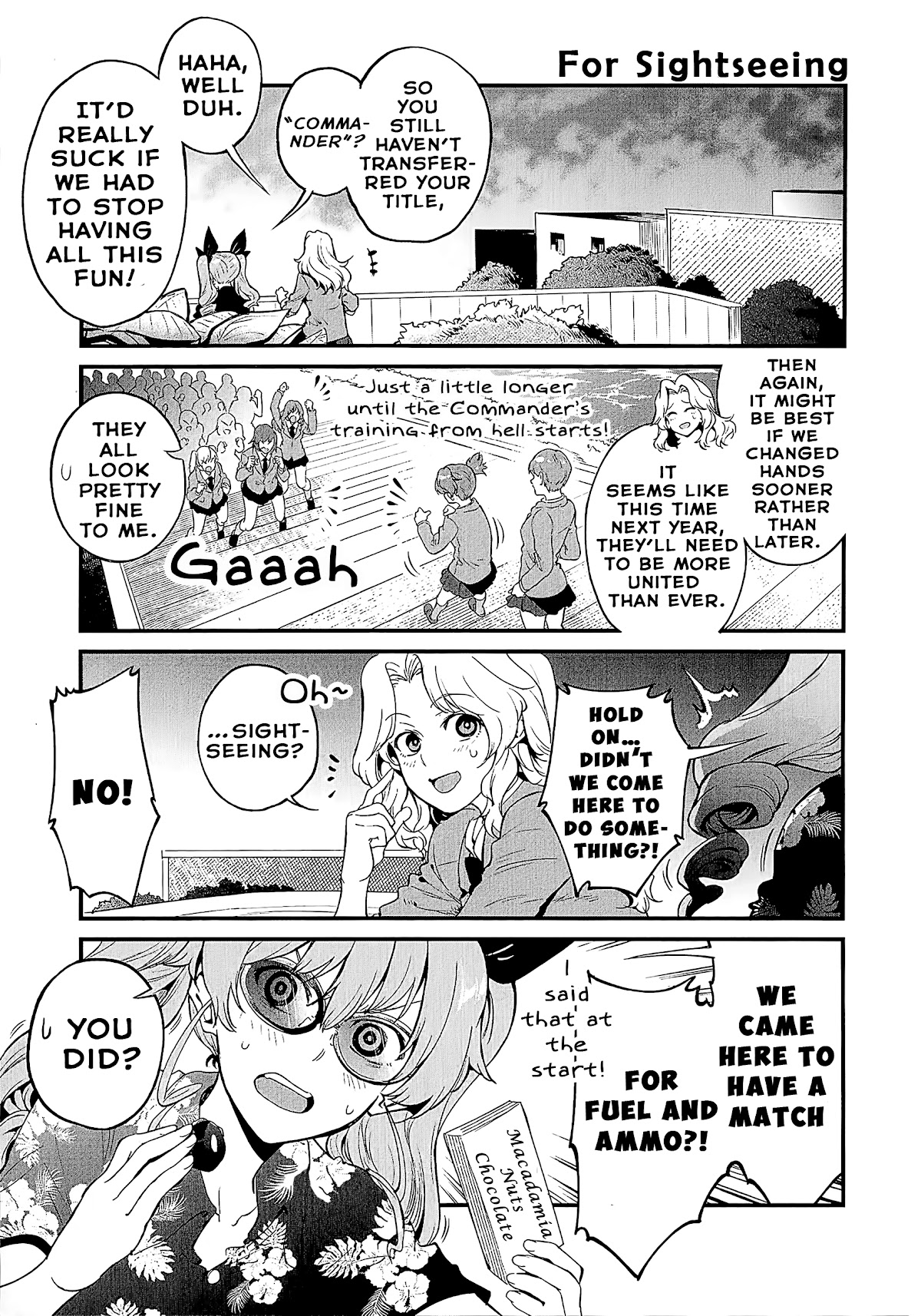Girls und Panzer: Avanti! Anzio Koukou Chapter 2 page 15 - Chapter 2: Chapter 2 (HQ)
