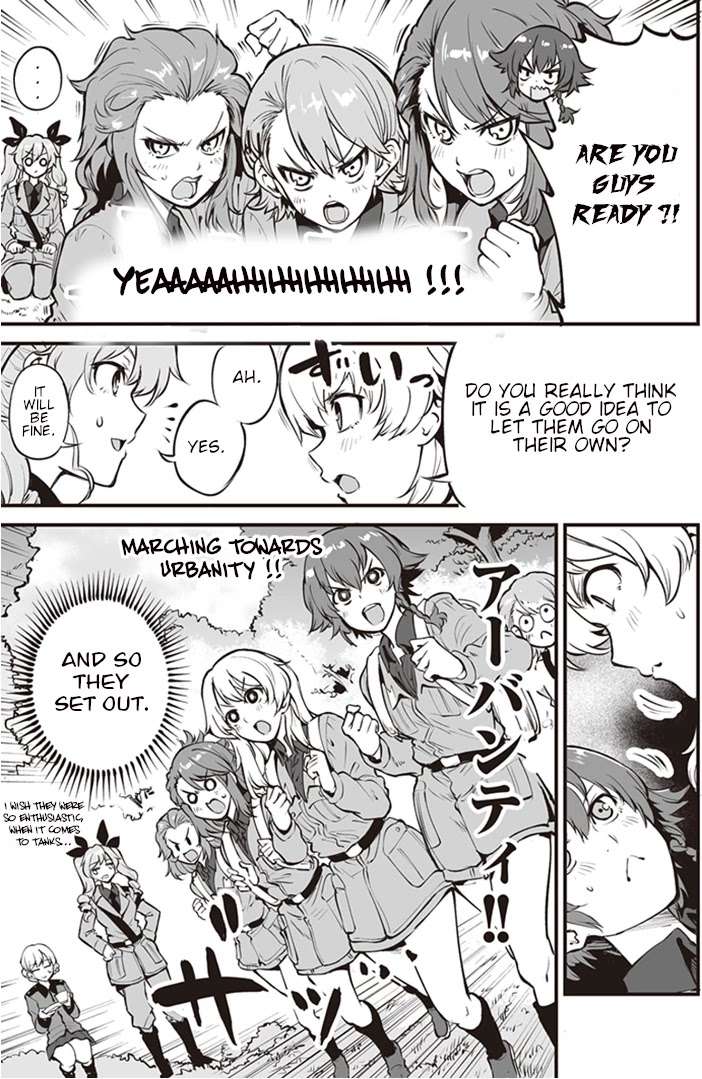 Girls und Panzer: Avanti! Anzio Koukou Chapter 3.1 page 3 - Chapter 3.1