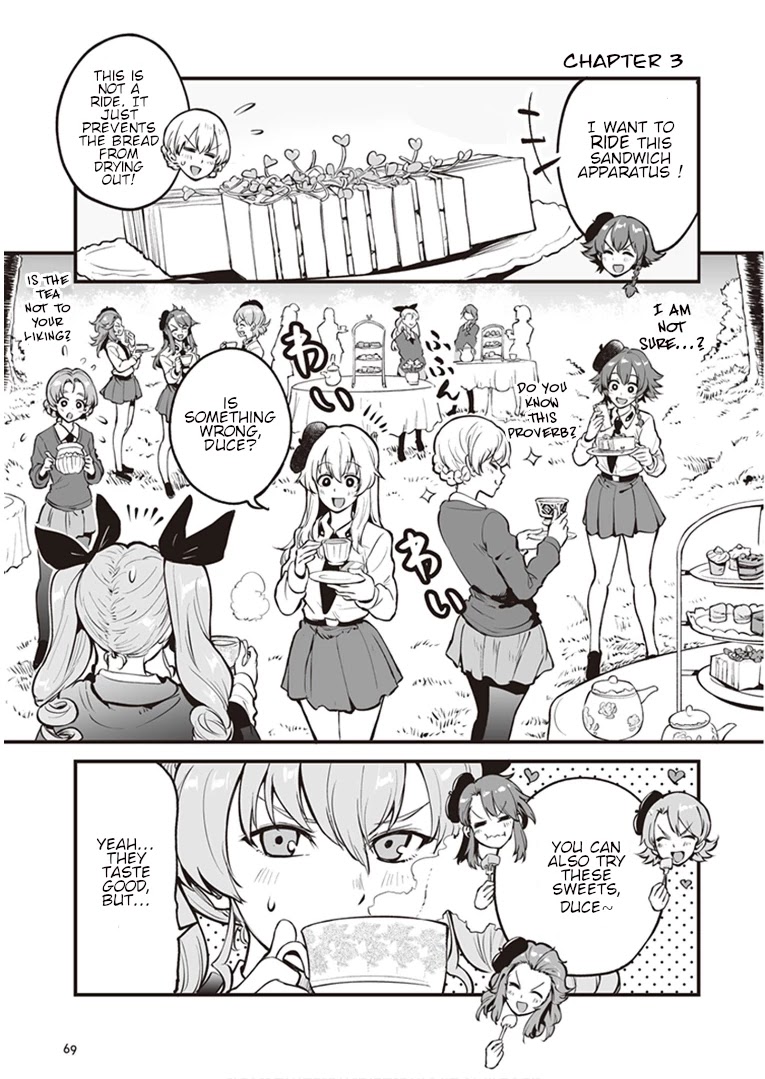 Girls und Panzer: Avanti! Anzio Koukou Chapter 3 page 1 - Chapter 3