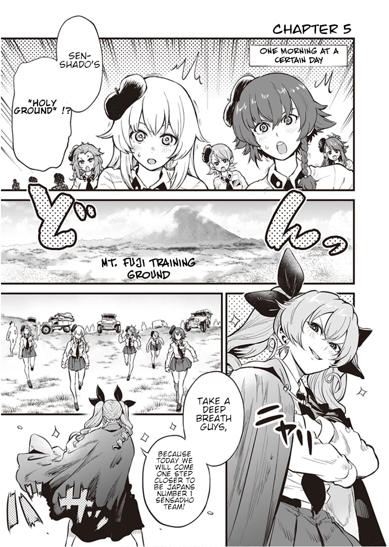 Girls und Panzer: Avanti! Anzio Koukou Chapter 5.1 page 1 - Chapter 5.1