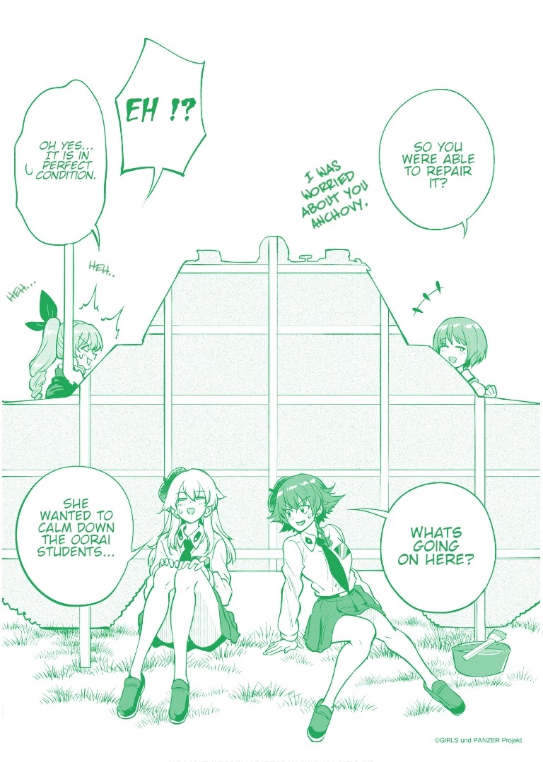Girls und Panzer: Avanti! Anzio Koukou Chapter 5 page 12 - Chapter 5: Bonus Material