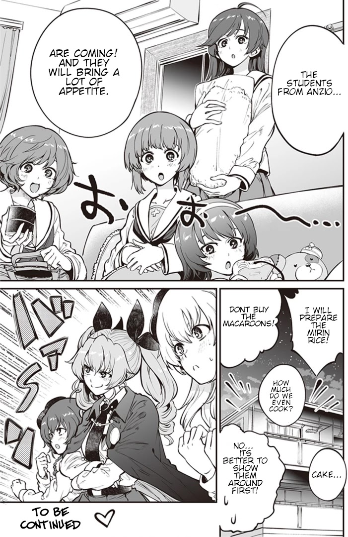 Girls und Panzer: Avanti! Anzio Koukou Chapter 7.7 page 4 - Chapter 7.7