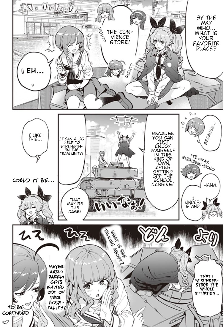 Girls und Panzer: Avanti! Anzio Koukou Chapter 8.1 page 4 - Chapter 8.1