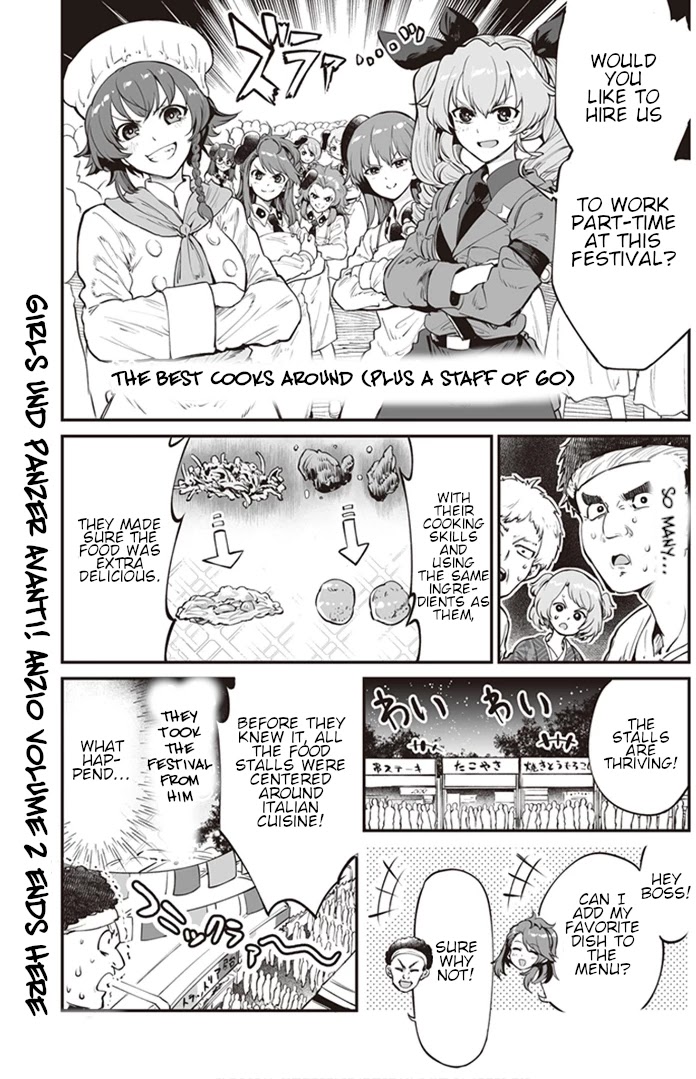 Girls und Panzer: Avanti! Anzio Koukou Chapter 8.7 page 2 - Chapter 8.7: Bonus Material