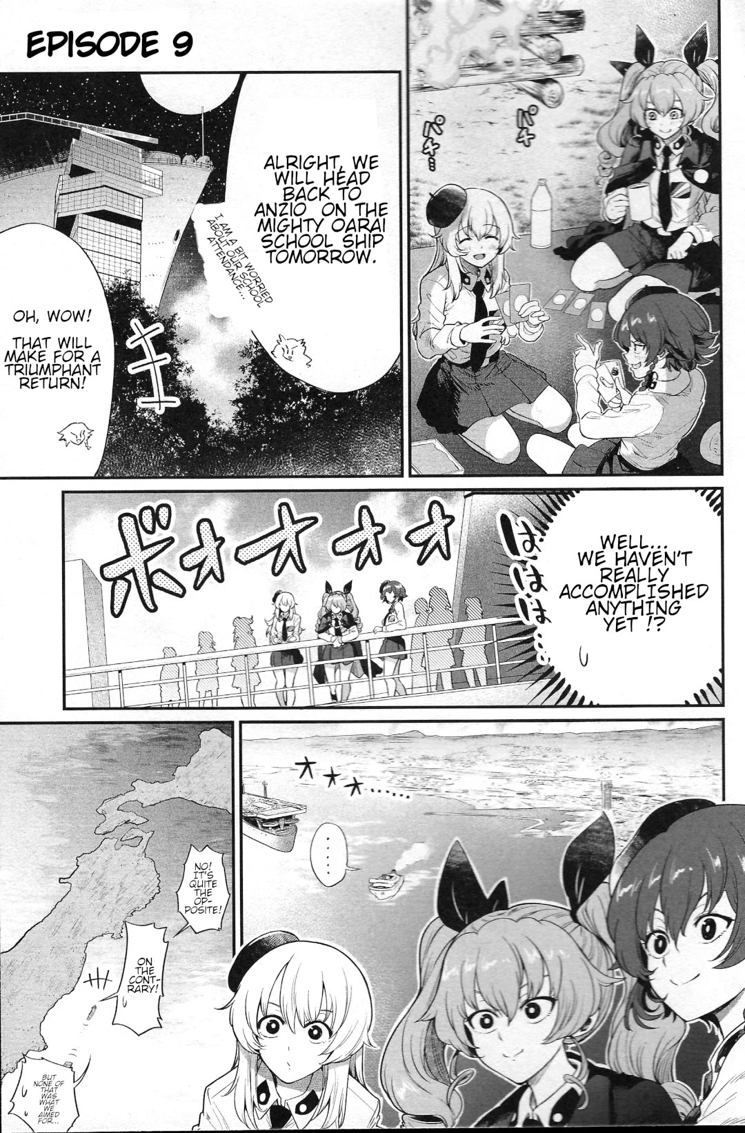 Girls und Panzer: Avanti! Anzio Koukou Chapter 9.1 page 1 - Chapter 9.1: Chapter 9