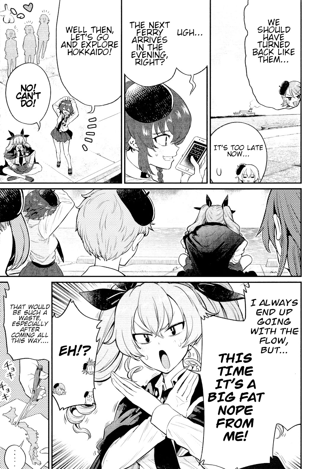 Girls und Panzer: Avanti! Anzio Koukou Chapter 9.1 page 11 - Chapter 9.1: Chapter 9
