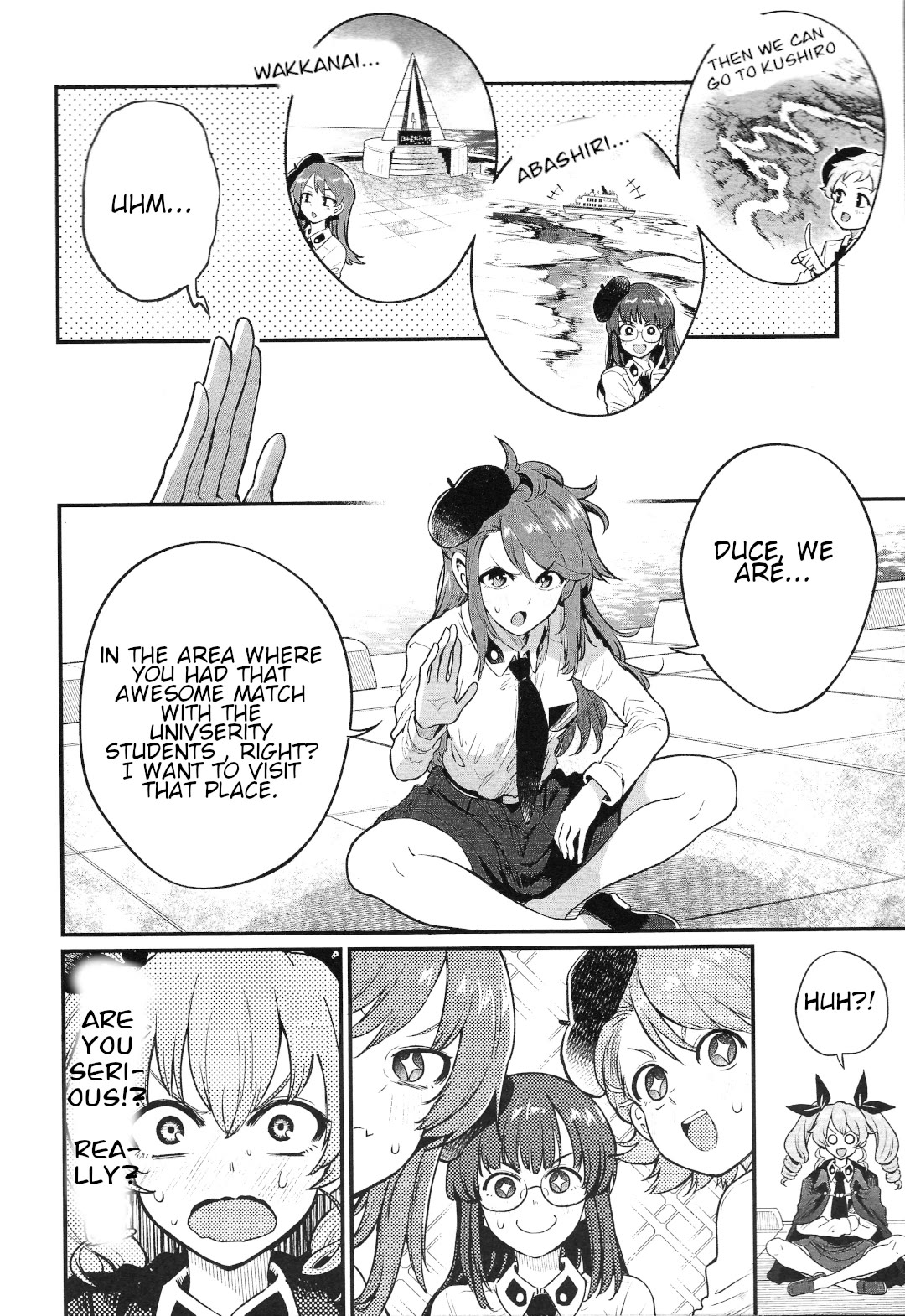 Girls und Panzer: Avanti! Anzio Koukou Chapter 9.1 page 14 - Chapter 9.1: Chapter 9