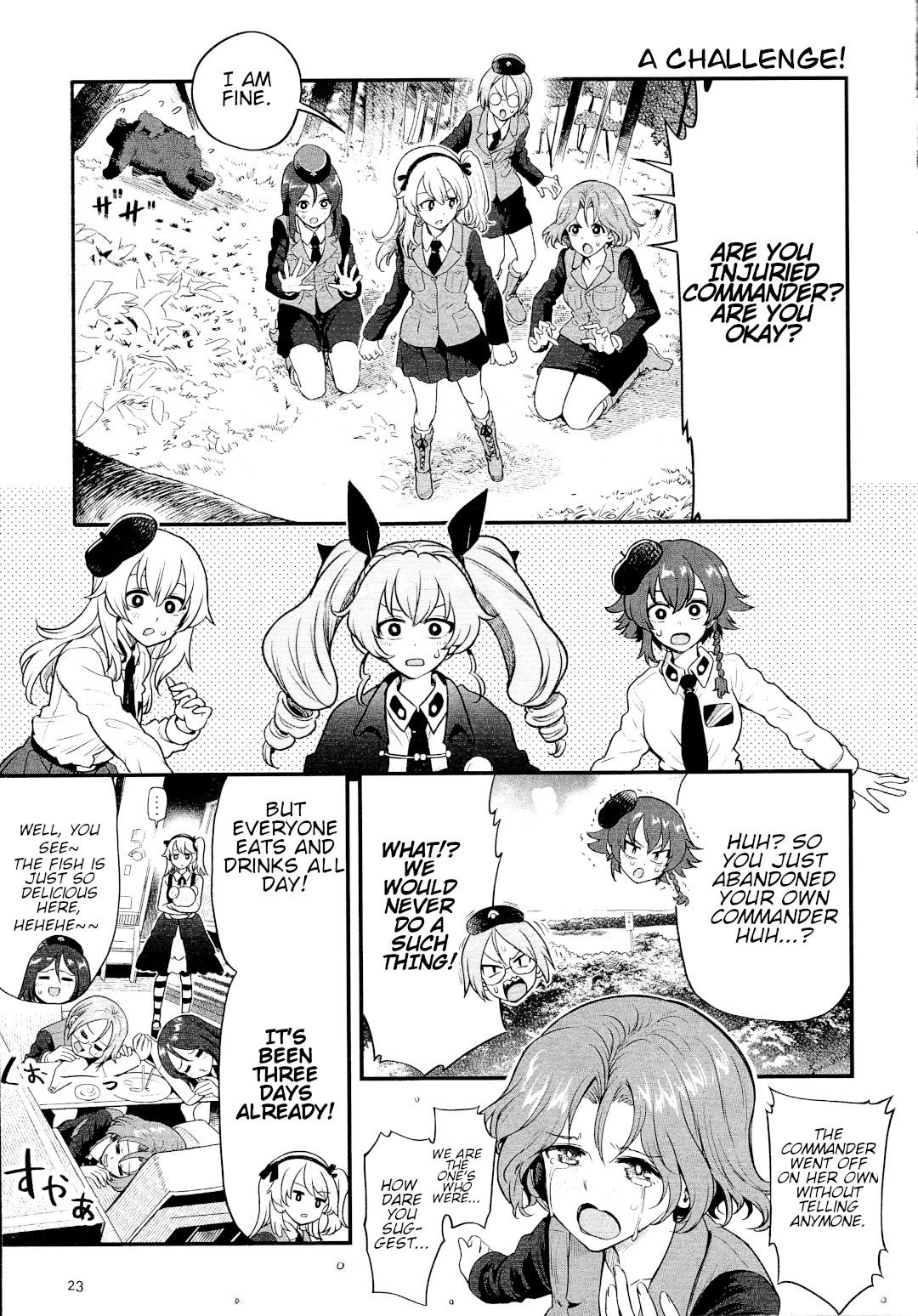 Girls und Panzer: Avanti! Anzio Koukou Chapter 9.1 page 21 - Chapter 9.1: Chapter 9
