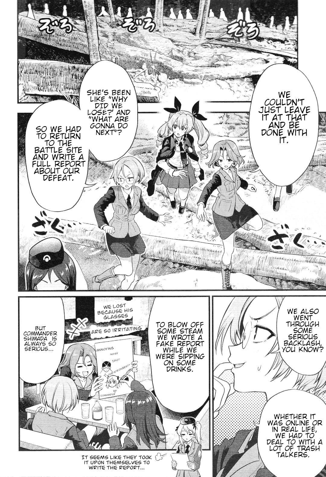 Girls und Panzer: Avanti! Anzio Koukou Chapter 9.1 page 22 - Chapter 9.1: Chapter 9