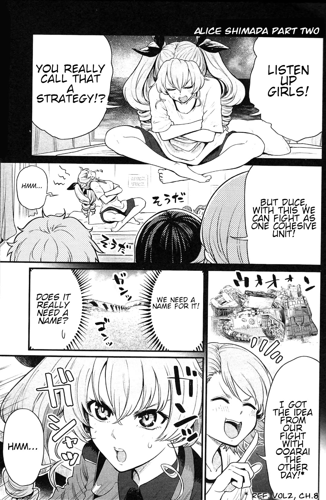 Girls und Panzer: Avanti! Anzio Koukou Chapter 9.1 page 33 - Chapter 9.1: Chapter 9